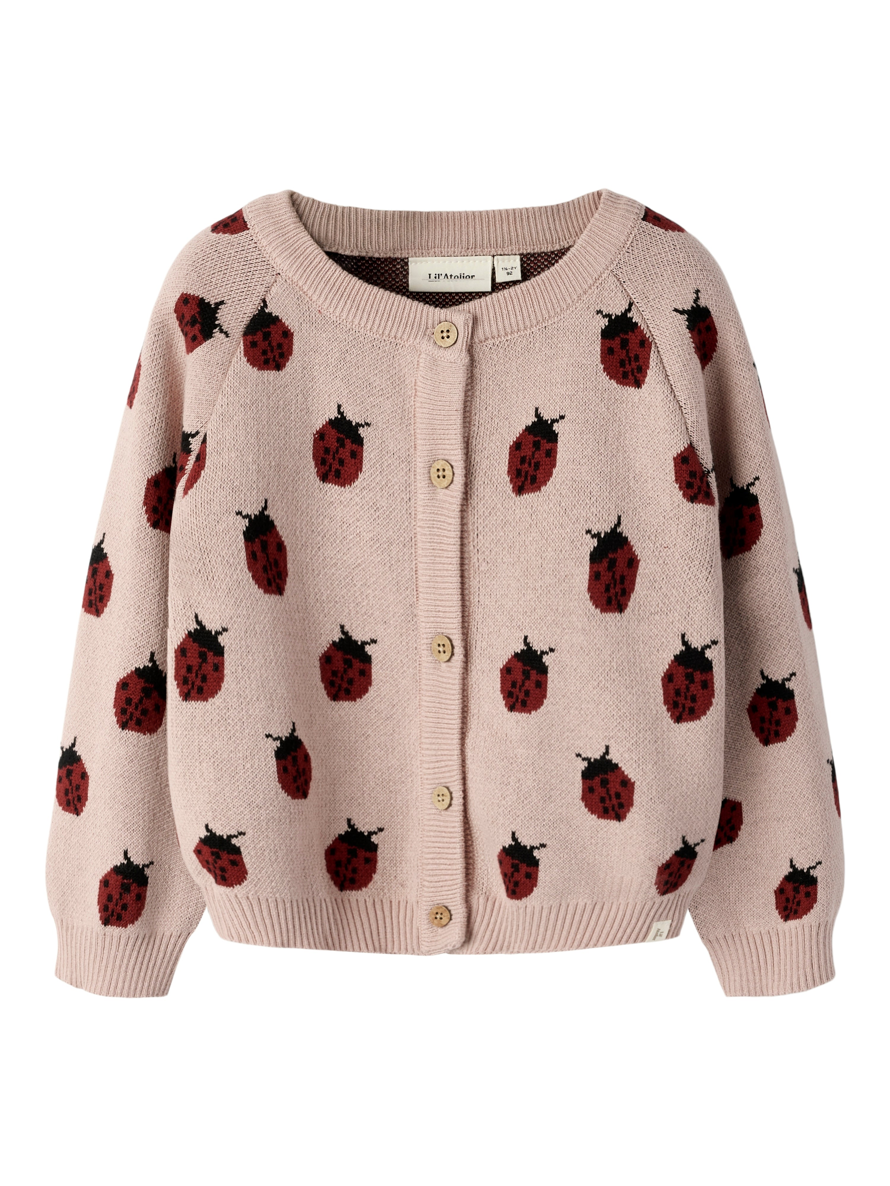 Lil Atelier Lulio - Knit Cardigan Noos - Misty Rose -   Cm