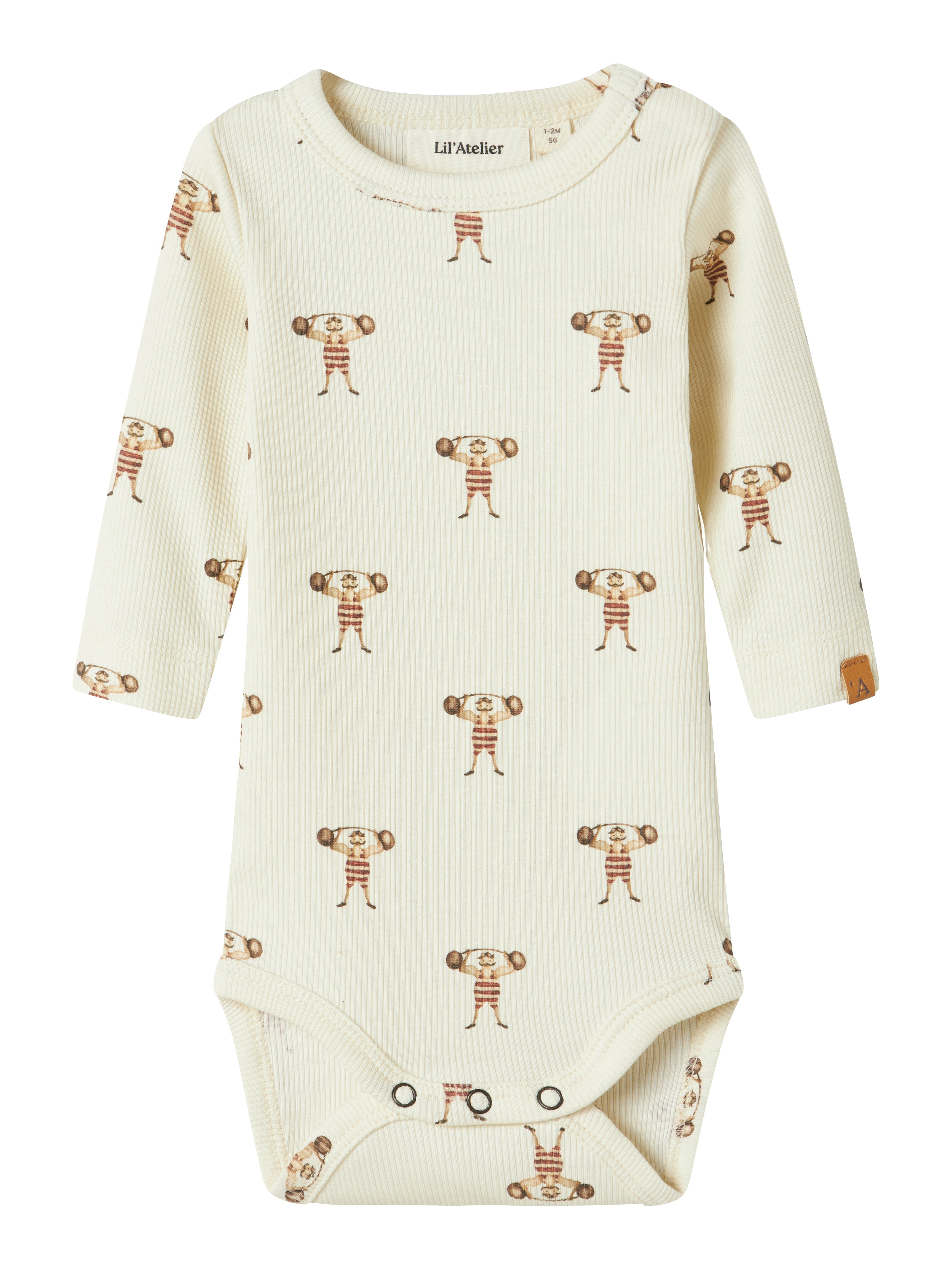 Lil Atelier Lavo Enk Body – Turtledove Stærk Mand
