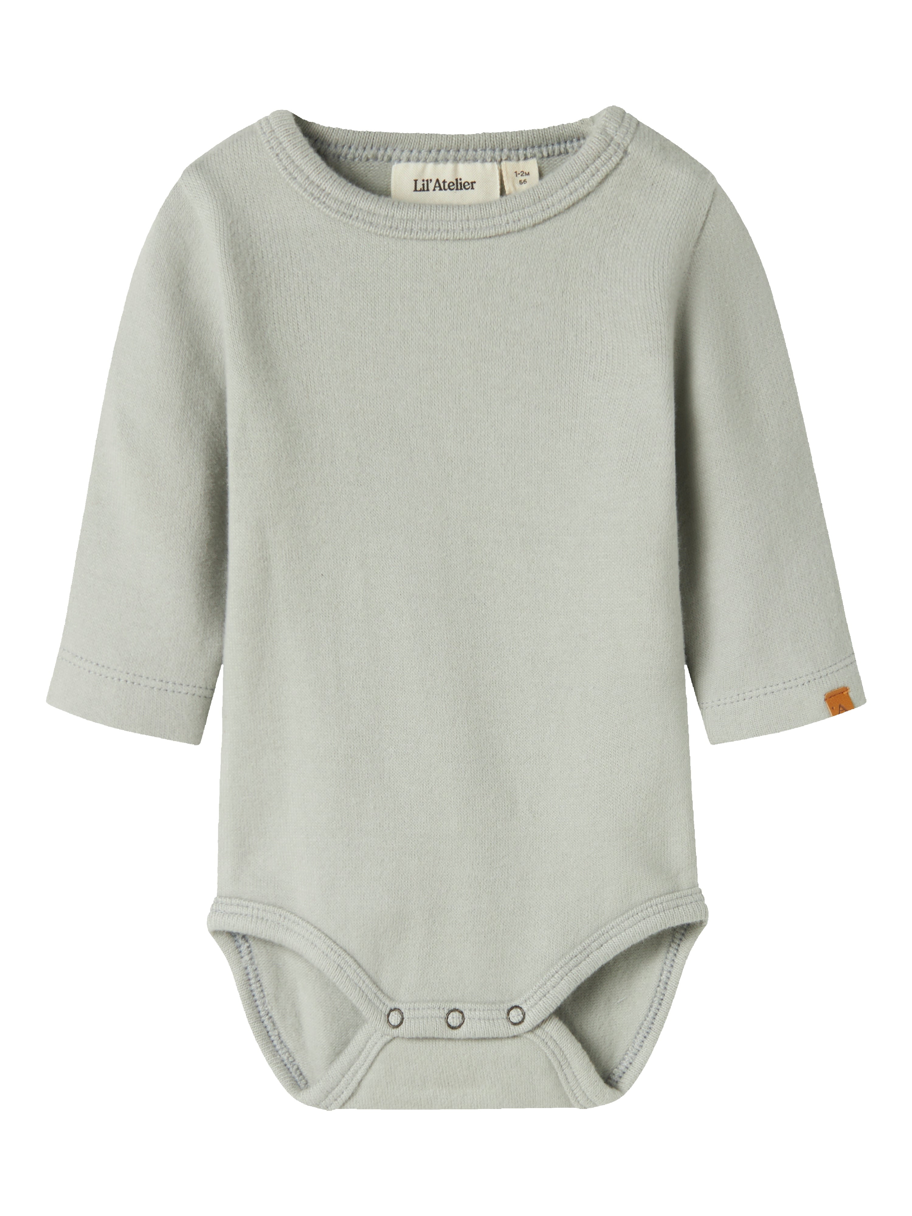 Lil Atelier Thoro Leo Body - Pigeon - Økologisk Komfort