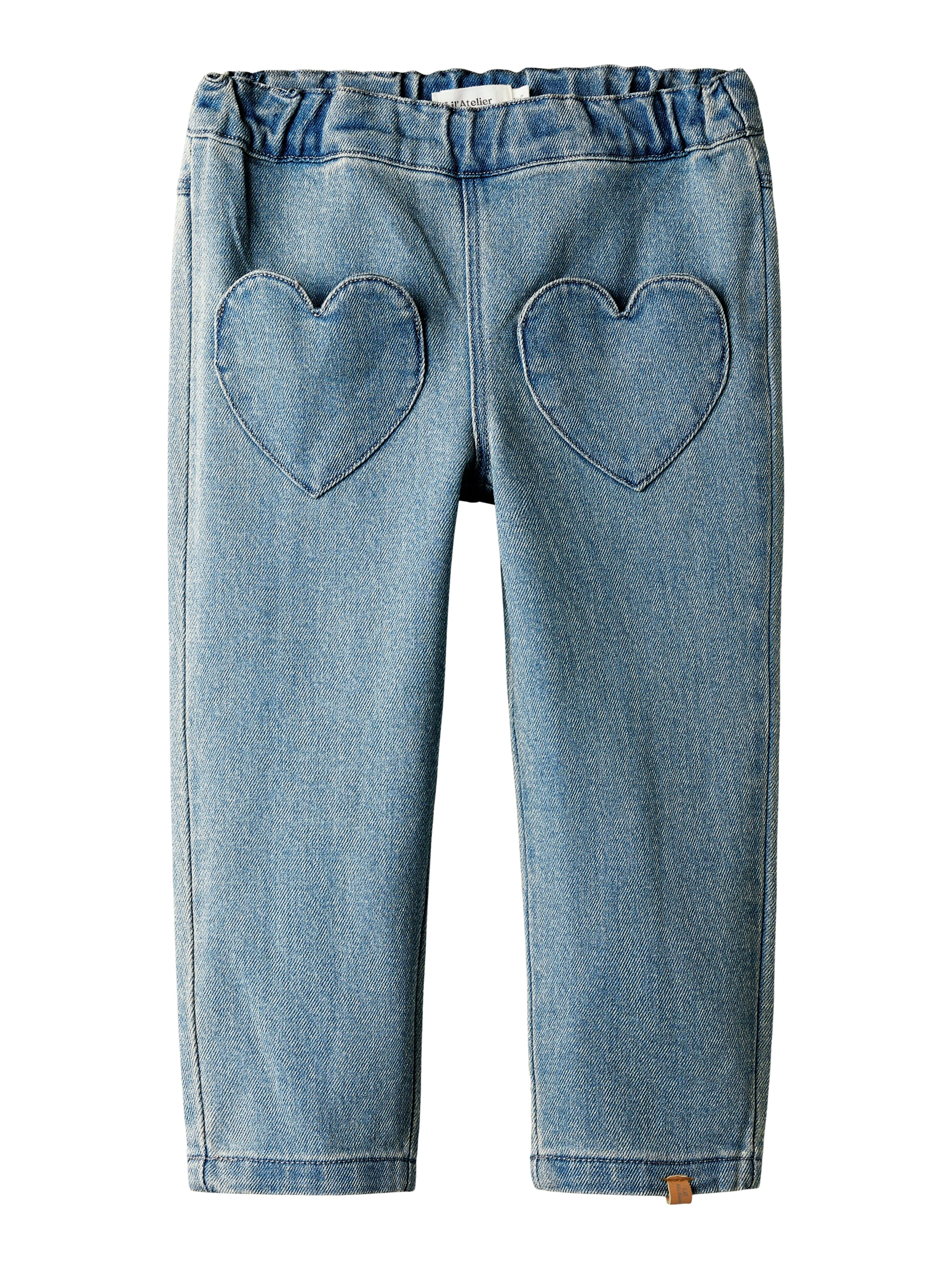 Lil Atelier Lulia Loose Denim Jeans - Medium Blue Denim -   Cm