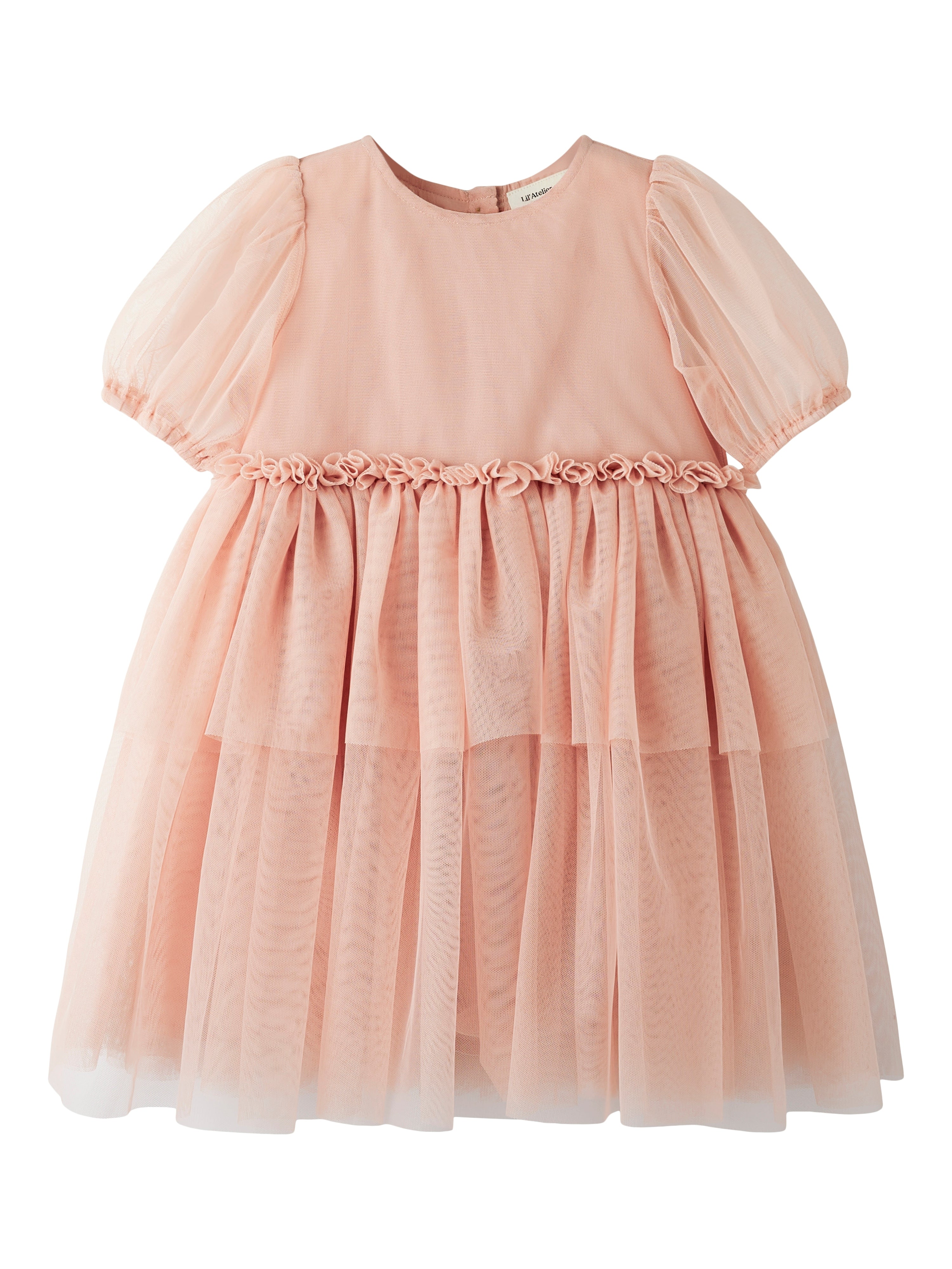 Lil Atelier Liberty Tulle Kjole – Misty Rose Tilbud!