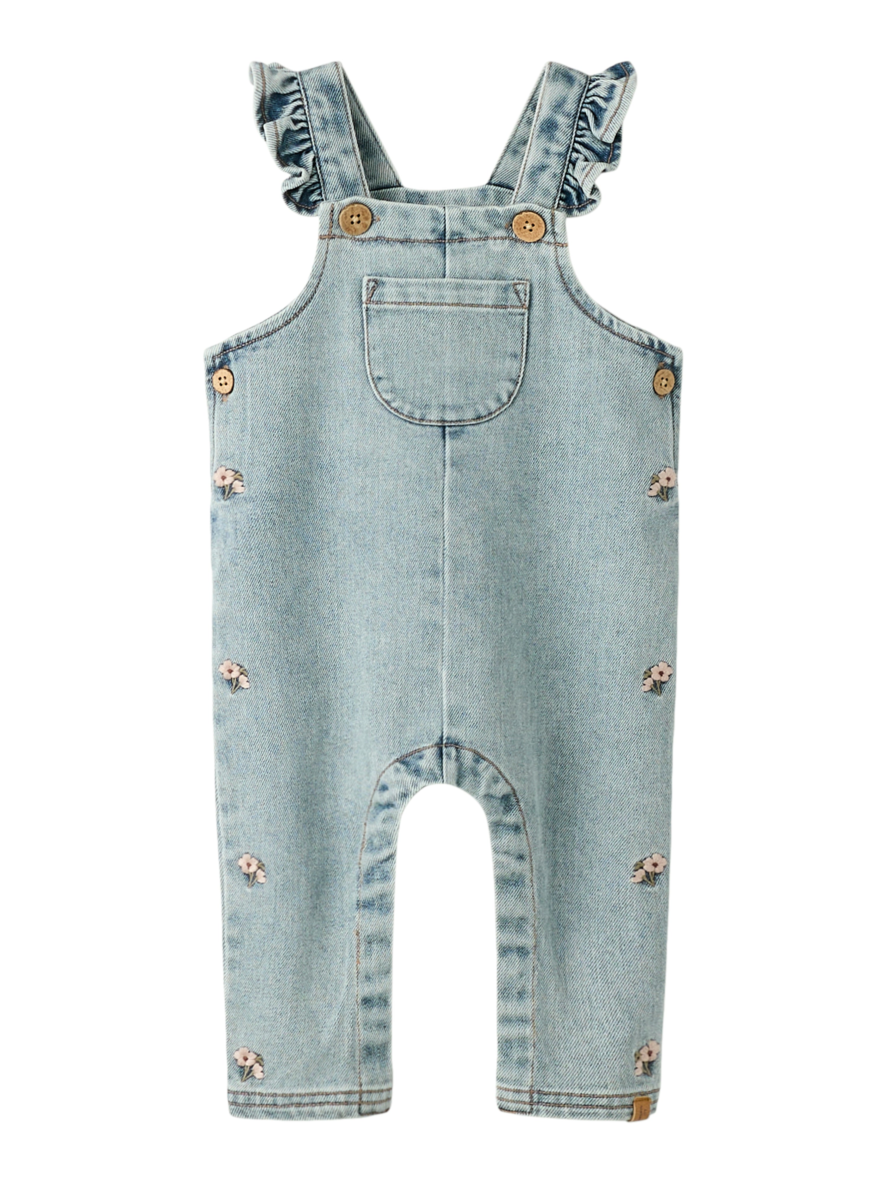 Lil Atelier Darleee Bløde Smækbukser – Mørkeblå Denim Udsalg