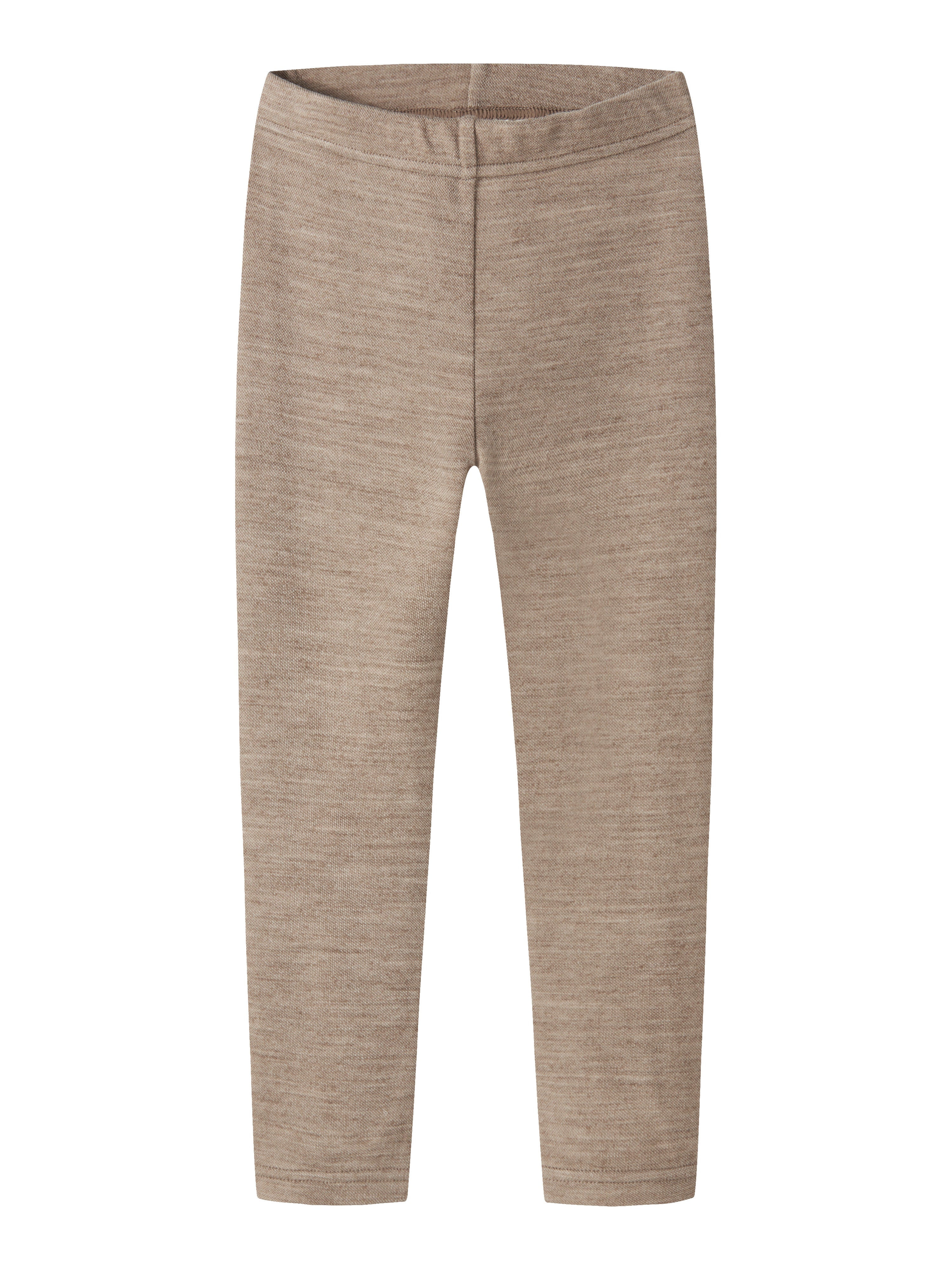 Lil Atelier Nilo - Wool Slim Leggings - Sepia Tint -   Cm