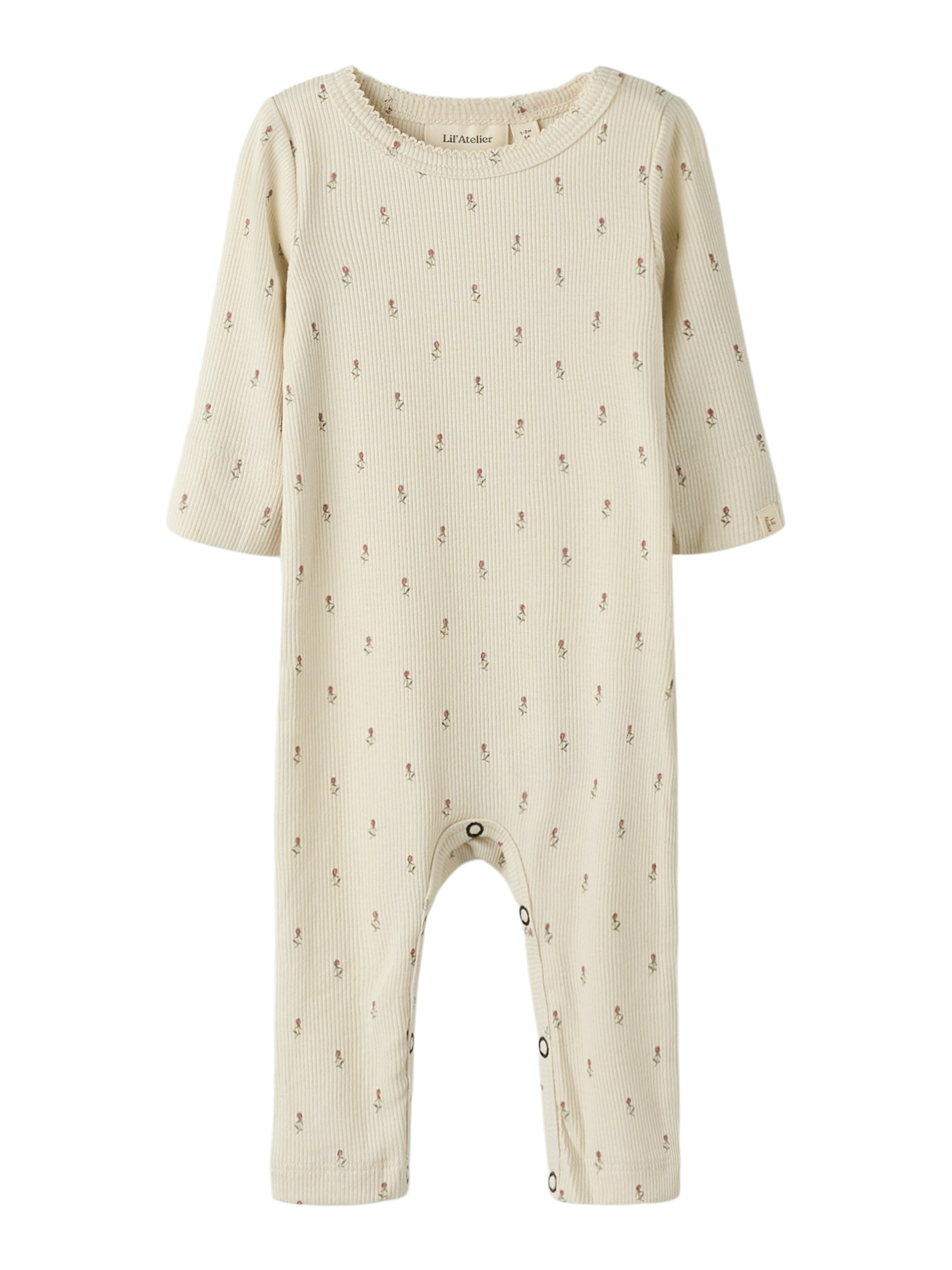 Lil Atelier Gago Natdragt - Turtledove Floral - Udsalg!