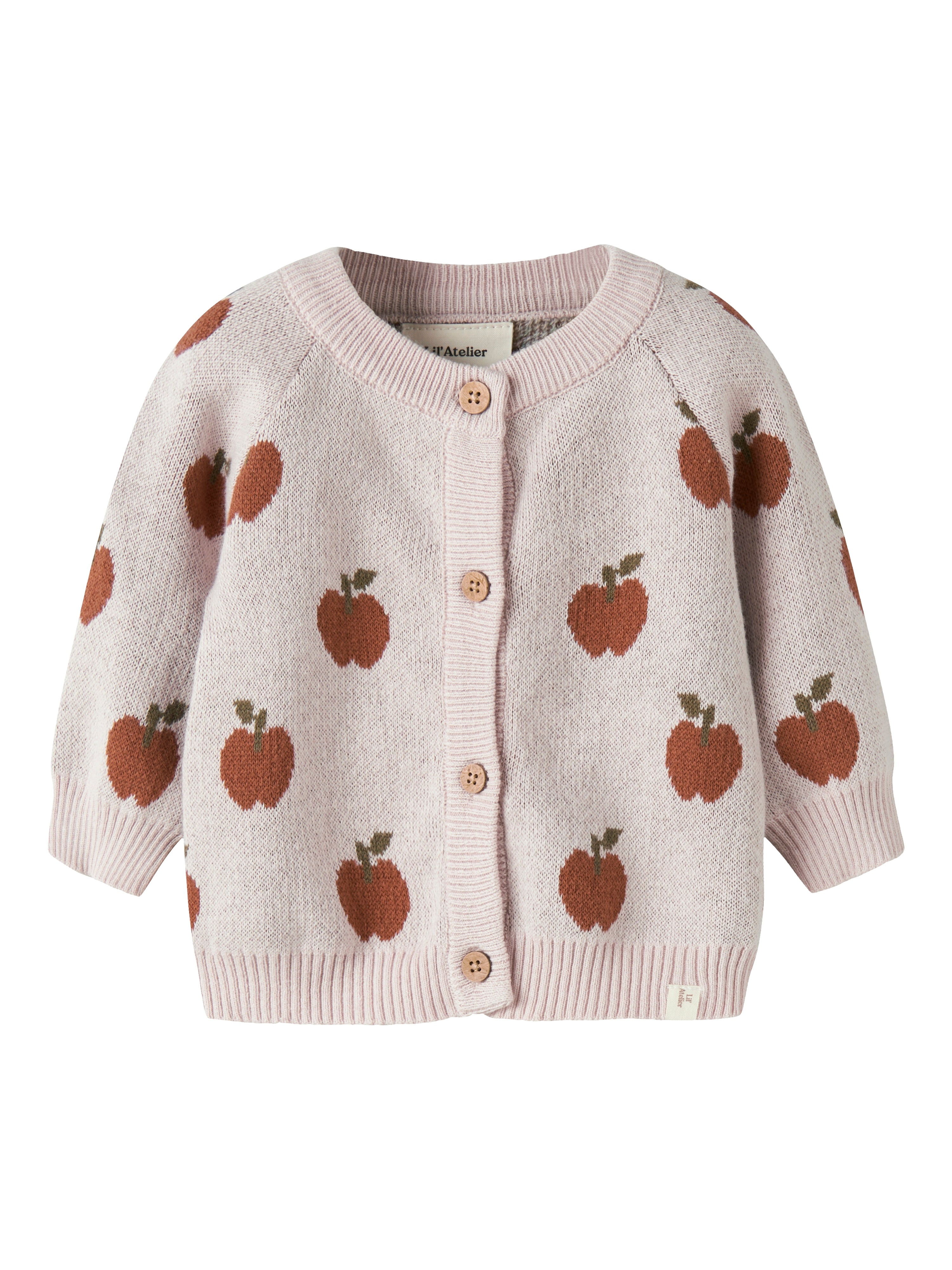 Lil Atelier Lulio - Knit Cardigan Noos - Hushed Violet -   Cm