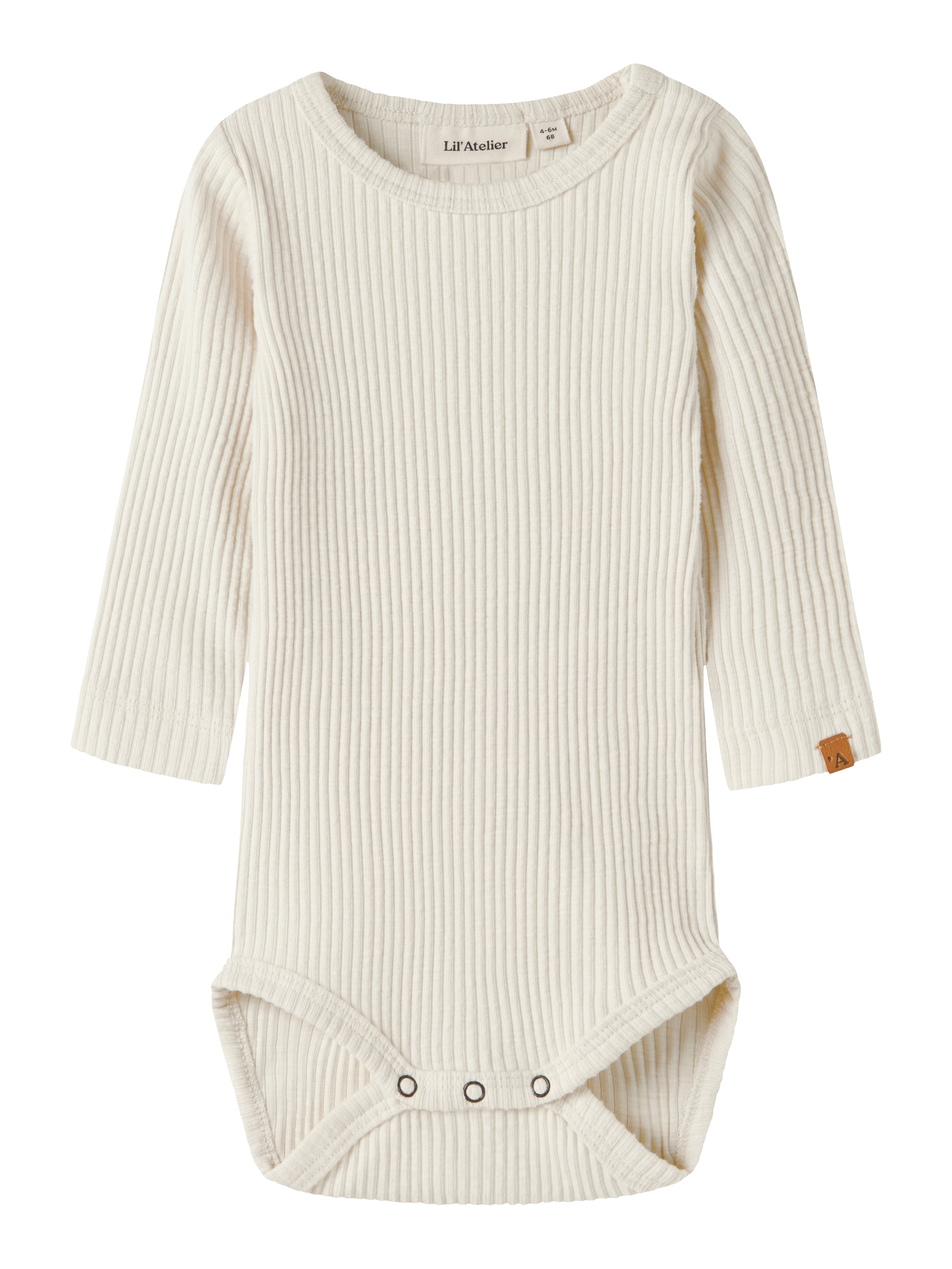 Lil Atelier Rajo - Mab Ls Slim Body - Turtledove -   Cm