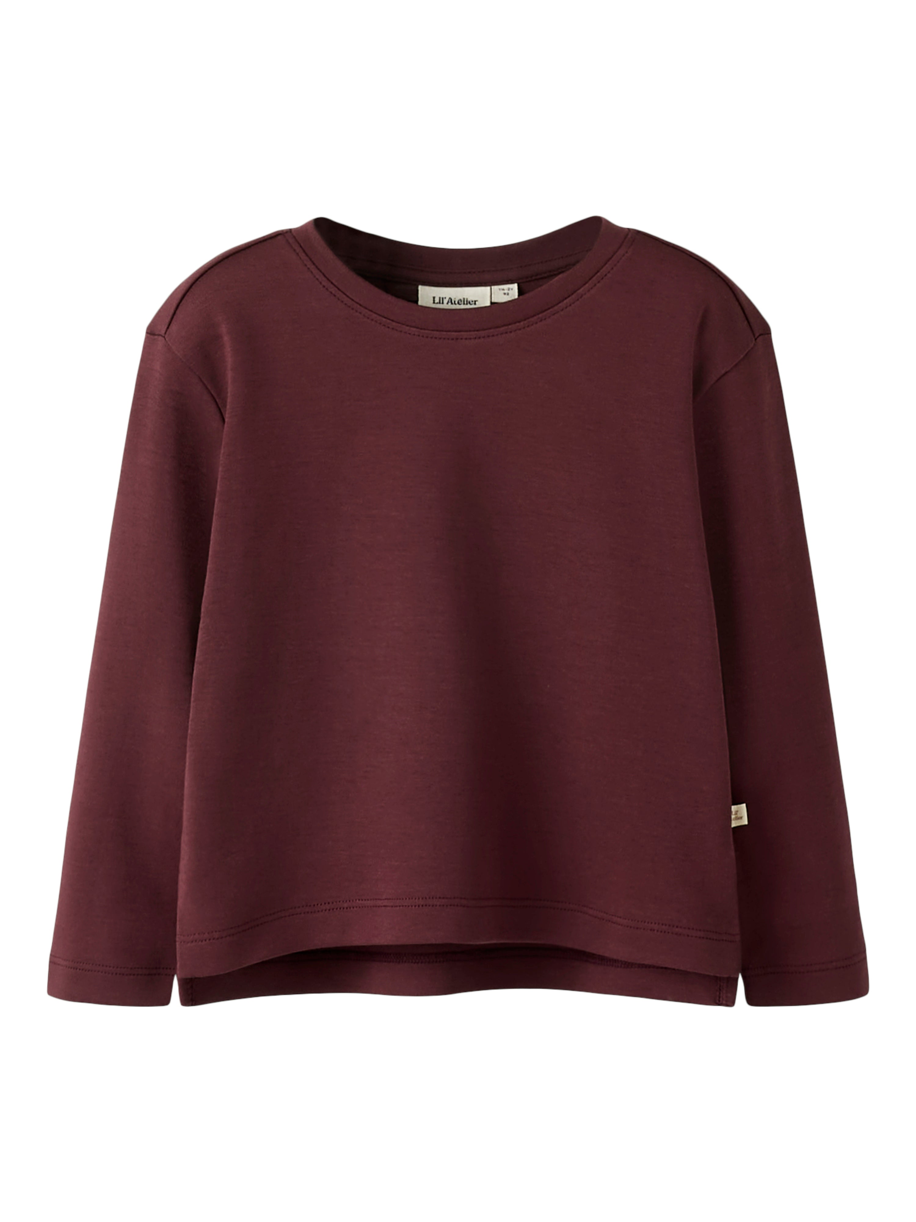 Lil Atelier Limia Loose Top - Catawba Grape -   Cm