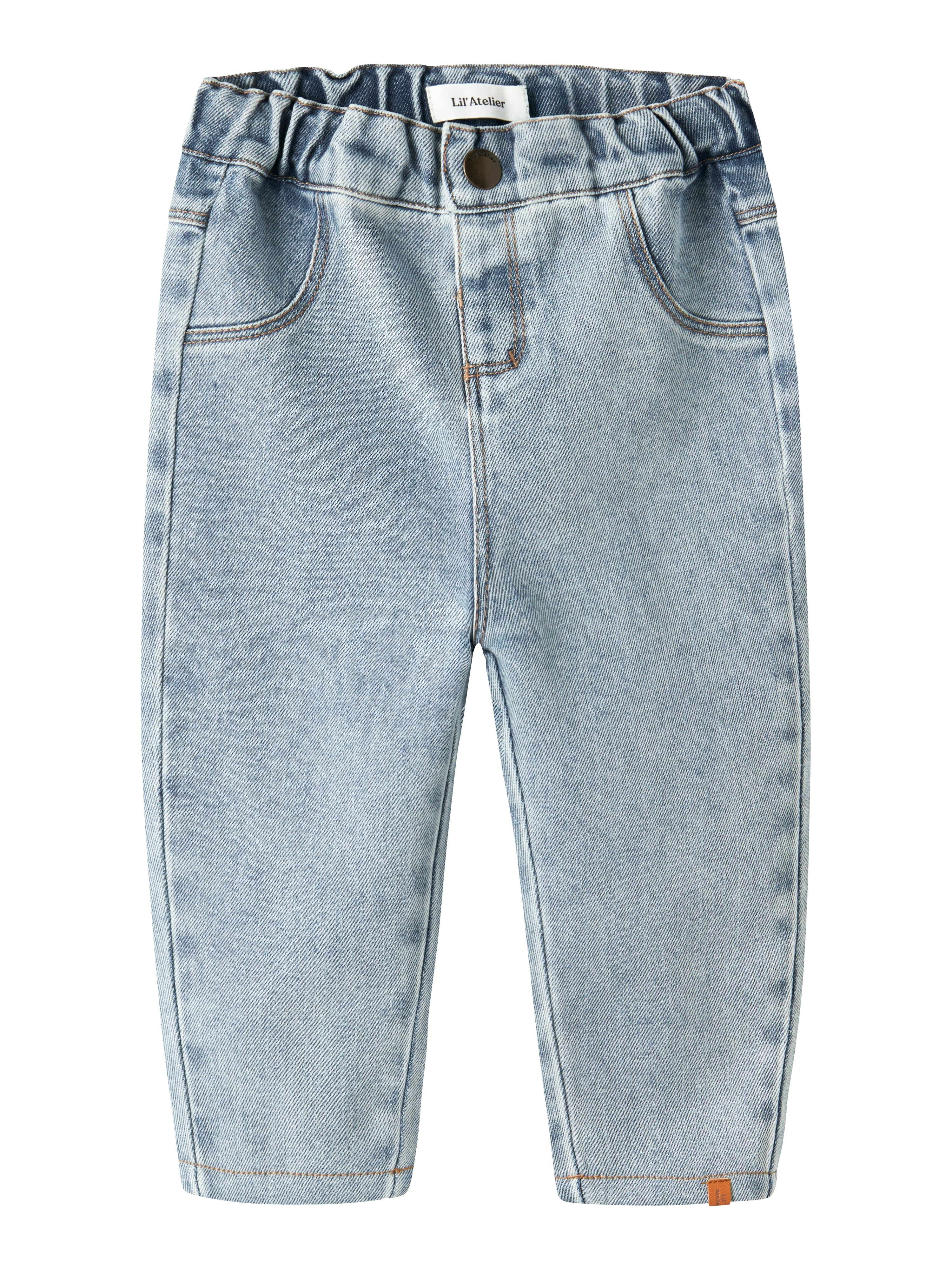 Lil Atelier Darlee - Loose Jeans - Medium Blue Denim -   Cm