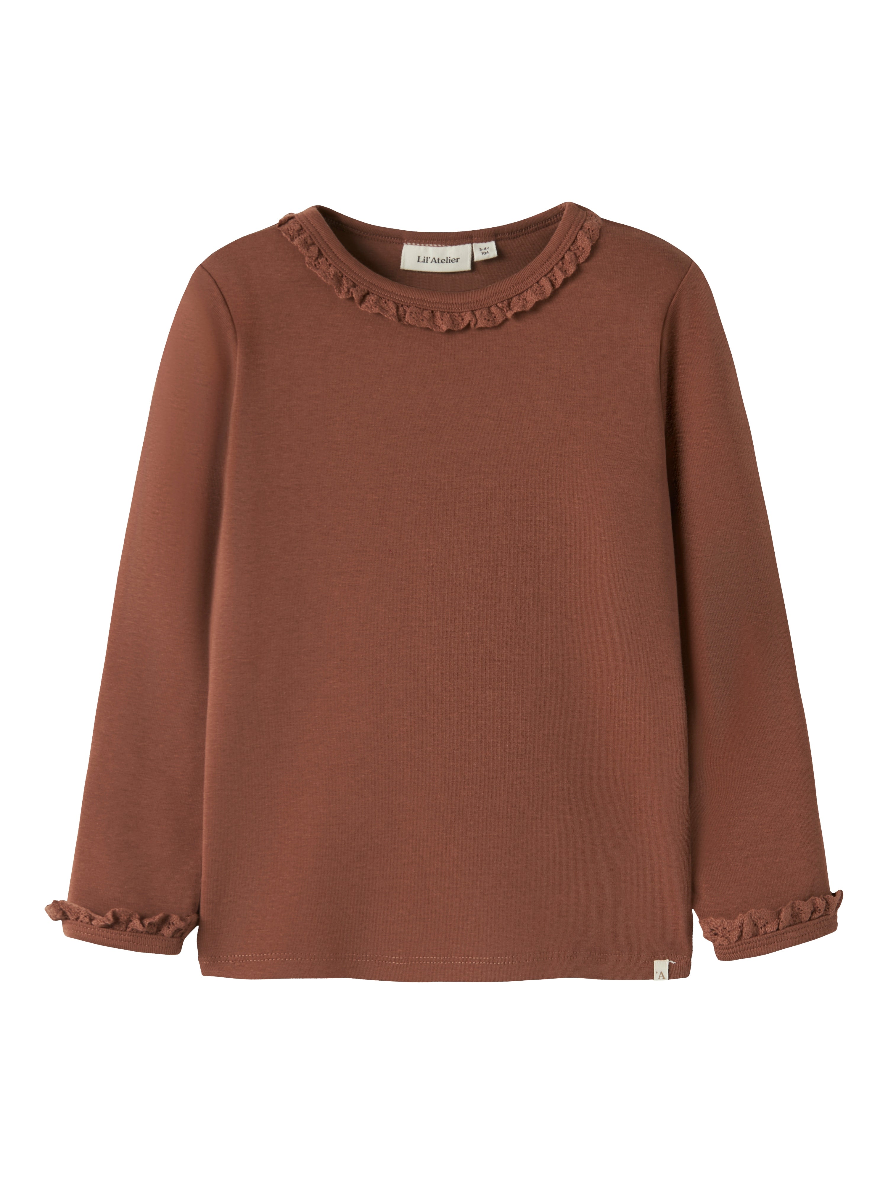 Lil Atelier Layo - Sup Slim Top - Maple Syrup -   Cm