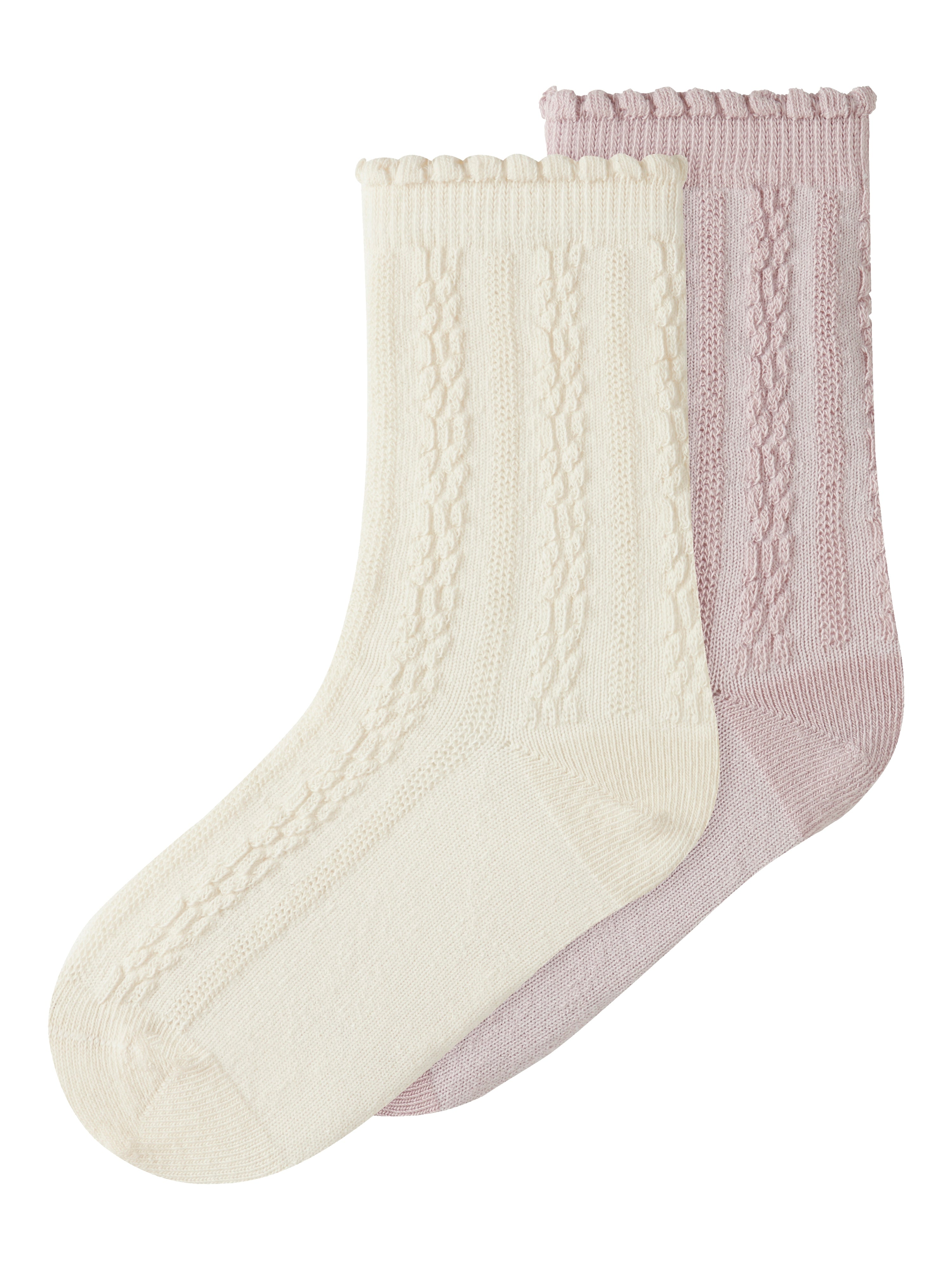 Lil Atelier Kendra -   Pak  Strømper - Turtledove -