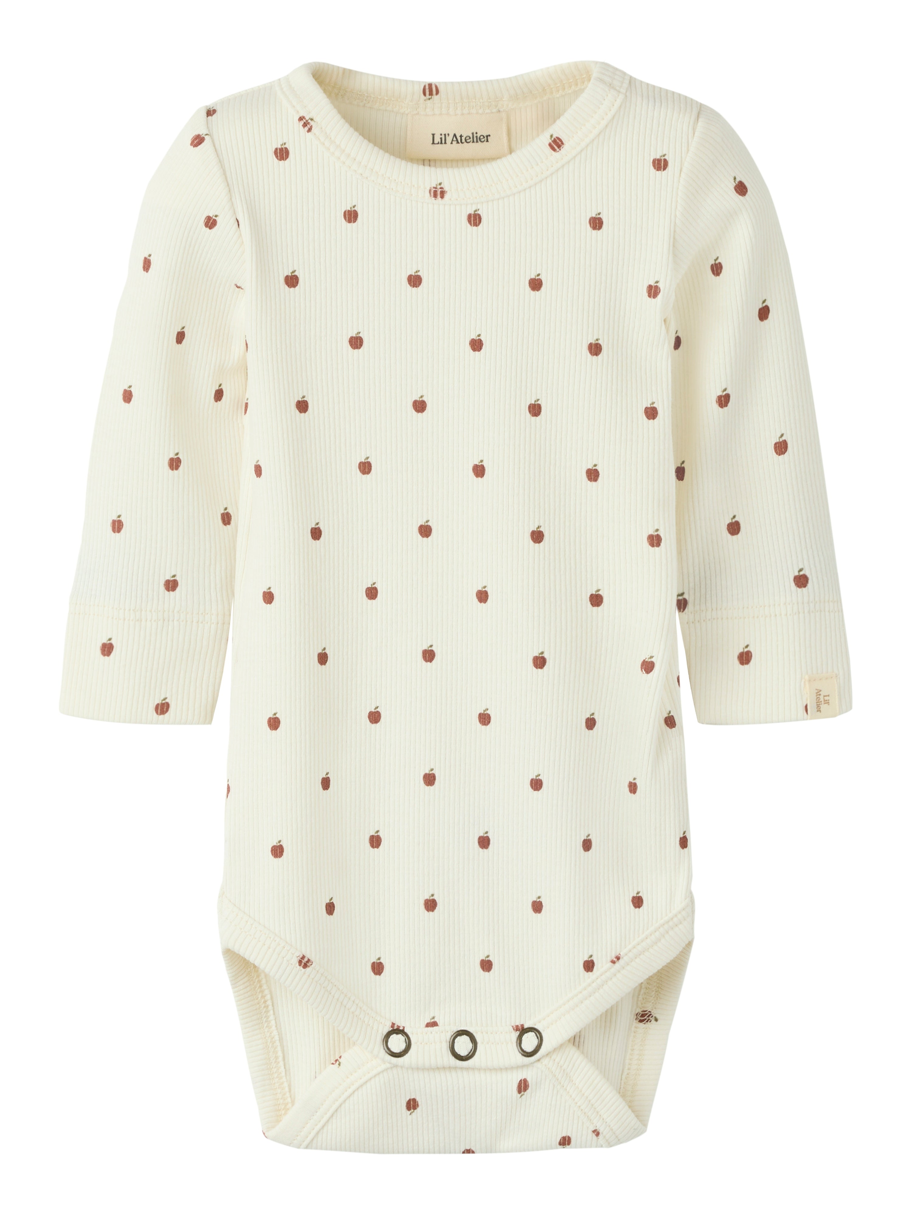 Lil Atelier Gago - Kim Ls Slim Body - Turtledove Apple -   Cm