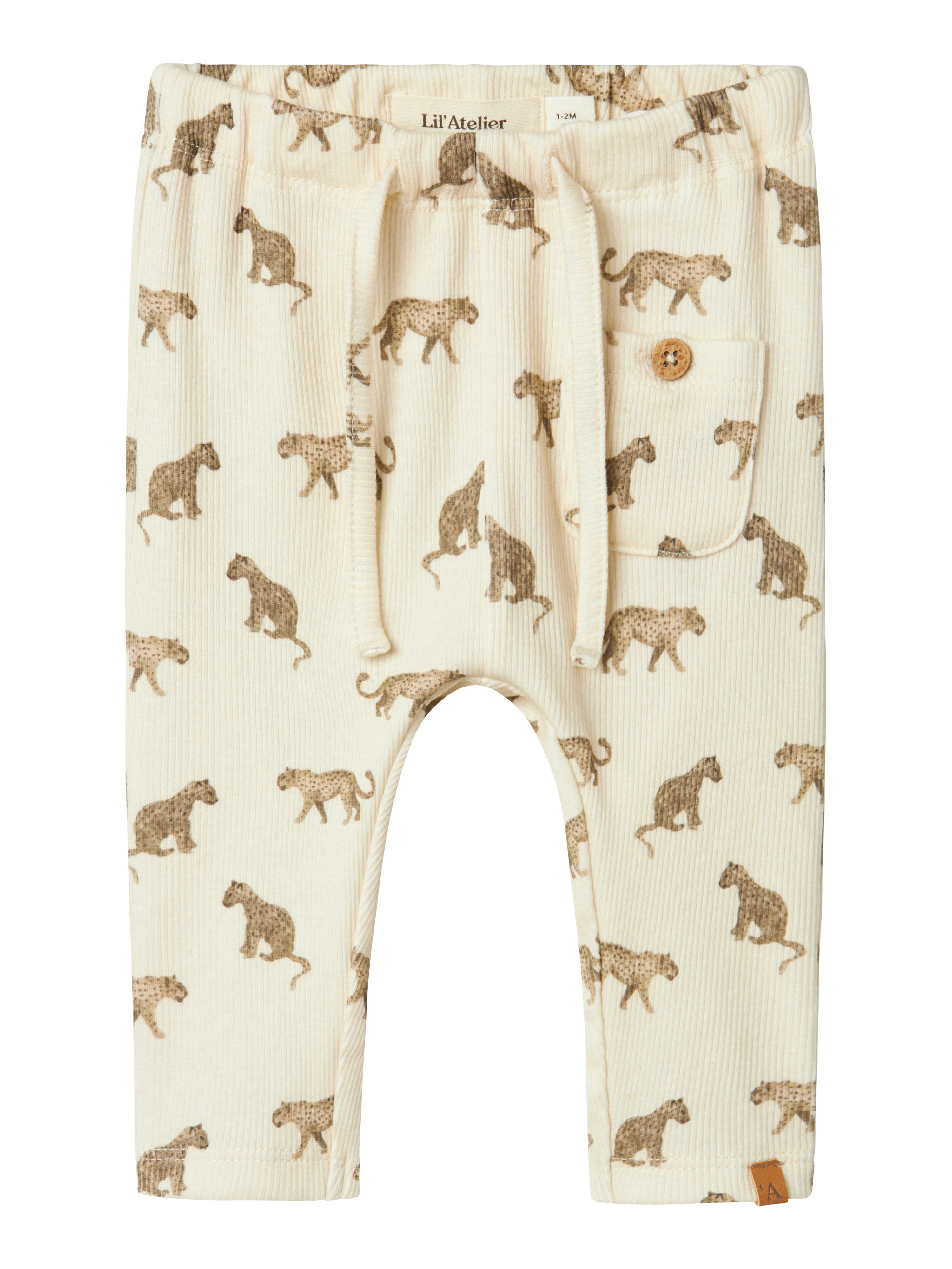 Lil Atelier Lavo Elf Bukser - Turtledove - Komfortabel Stil