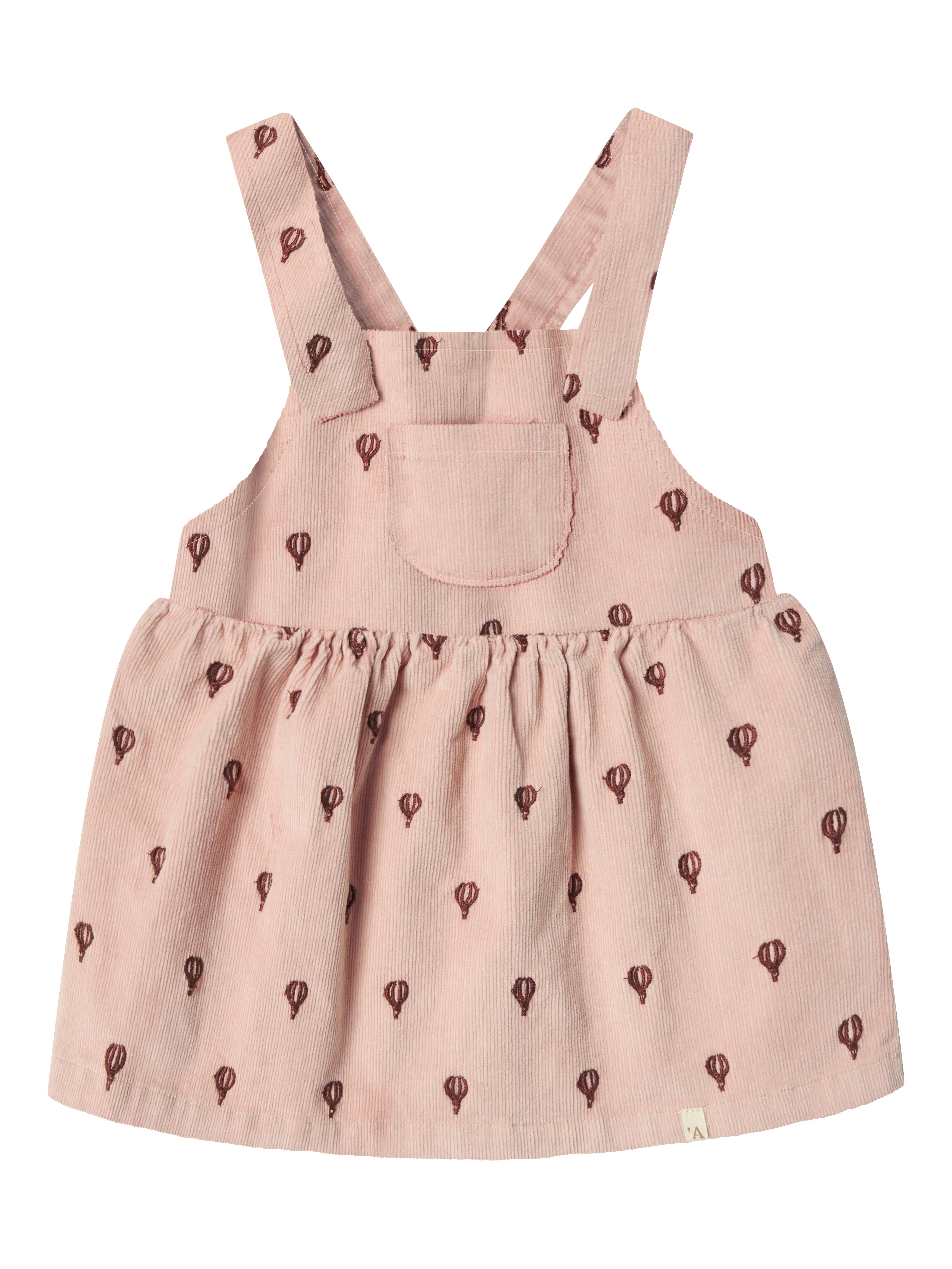 Lil Atelier Nelly Fløjls Skirtall – Cameo Rose Tilbud!