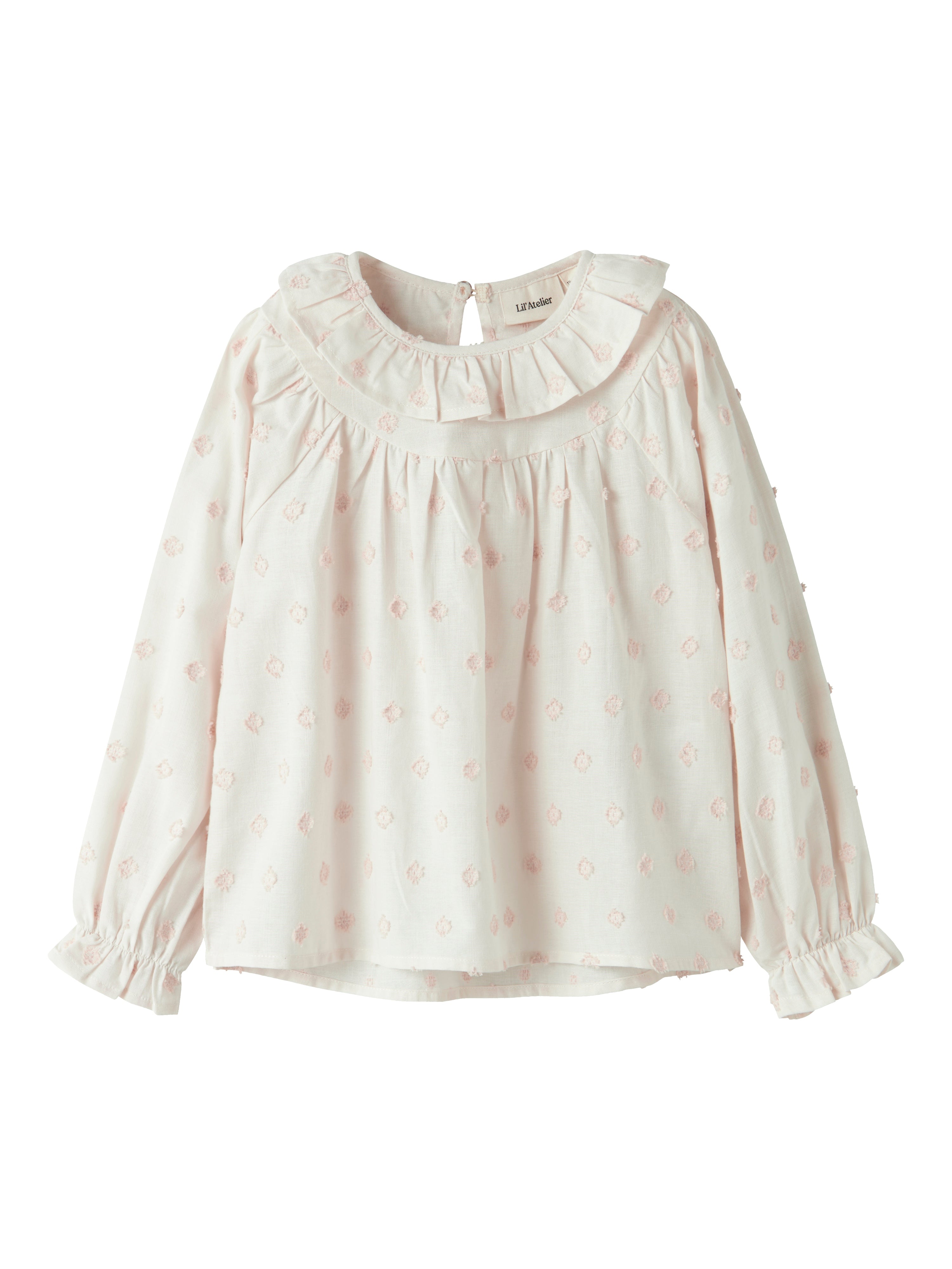 Lil Atelier Nethe Løs Skjorte - Pastel Parchment Tilbud!