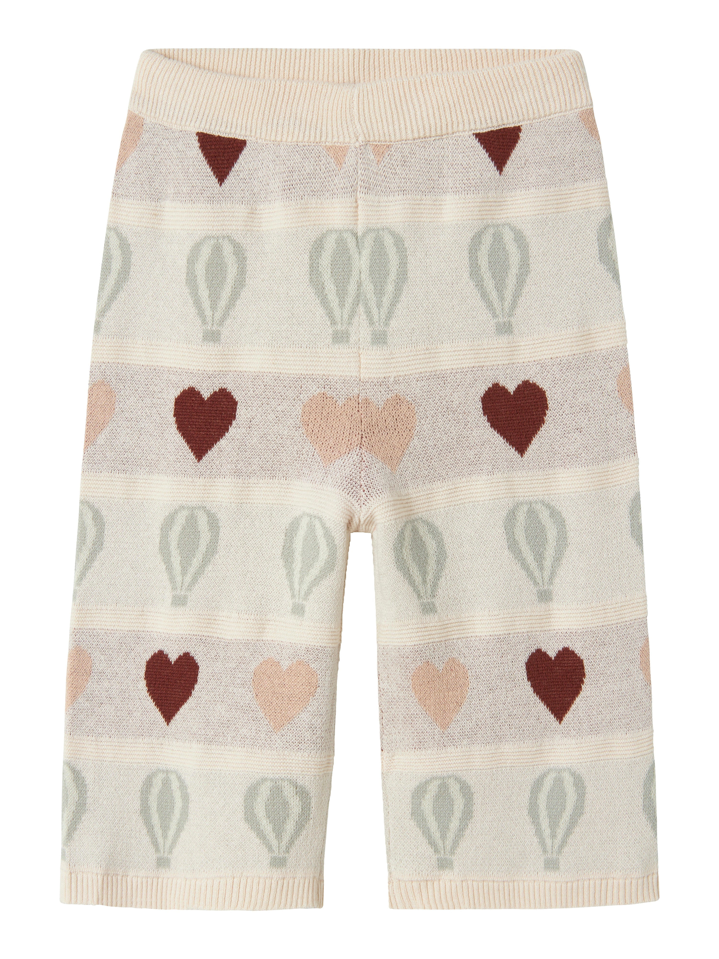 Lil Atelier Lamai Strikbukser – Pastel Parchment – Udsalg!