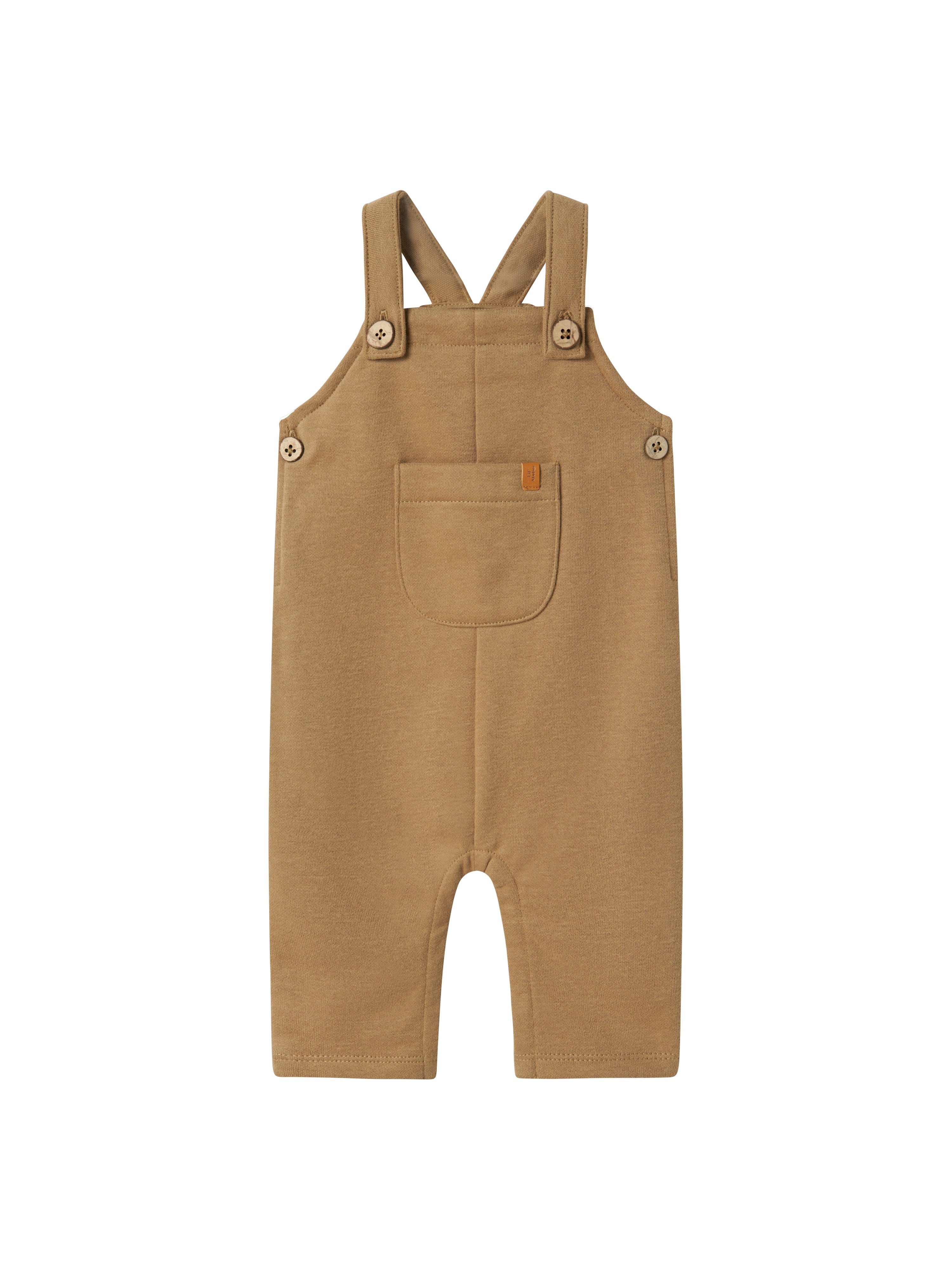 Lil Atelier Ilondon Ruk Sweat Overall – Mørk Sepia Tint