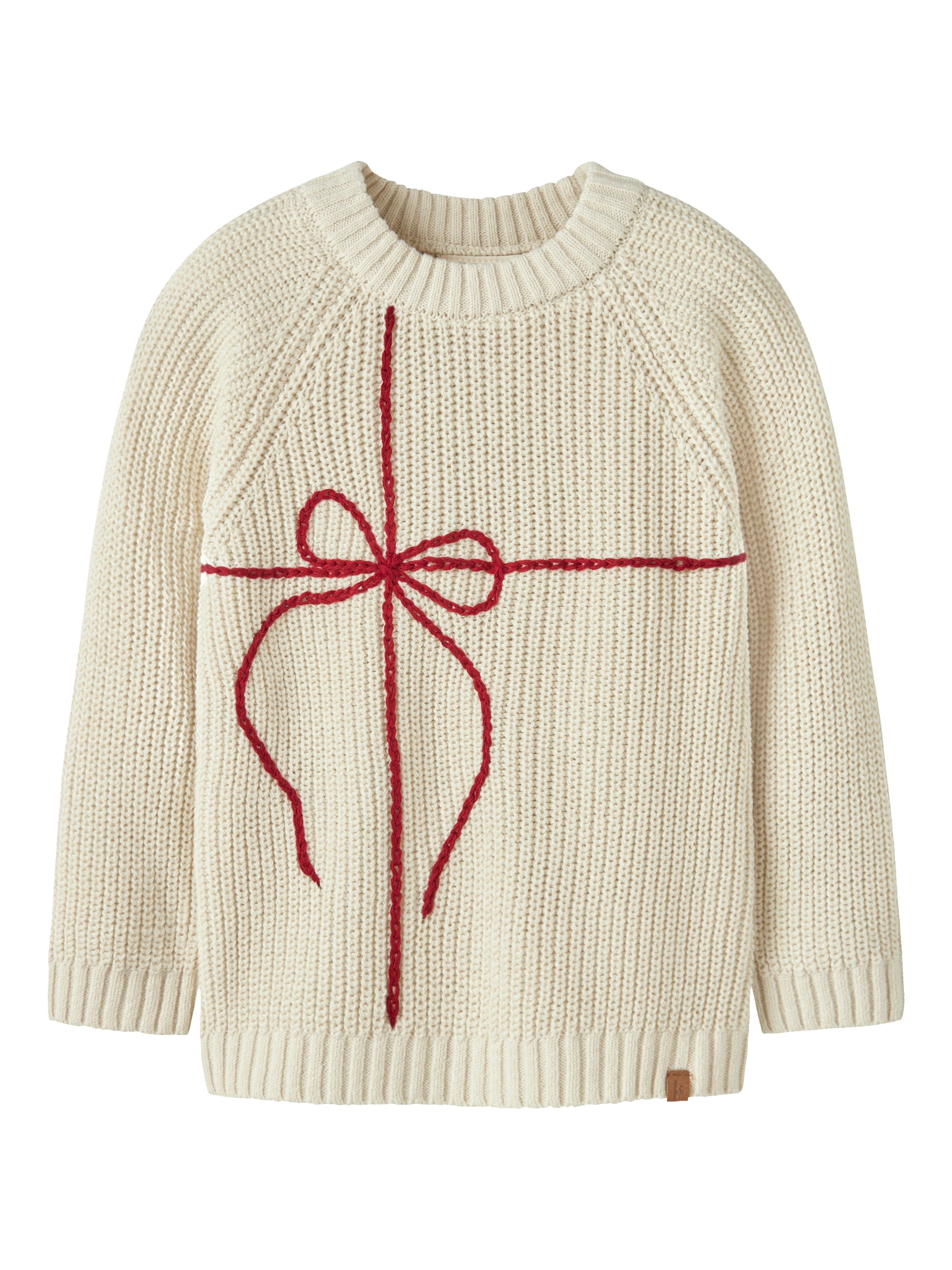 Lil Atelier Emlen Mio Strik Body – Turtledove Julegave