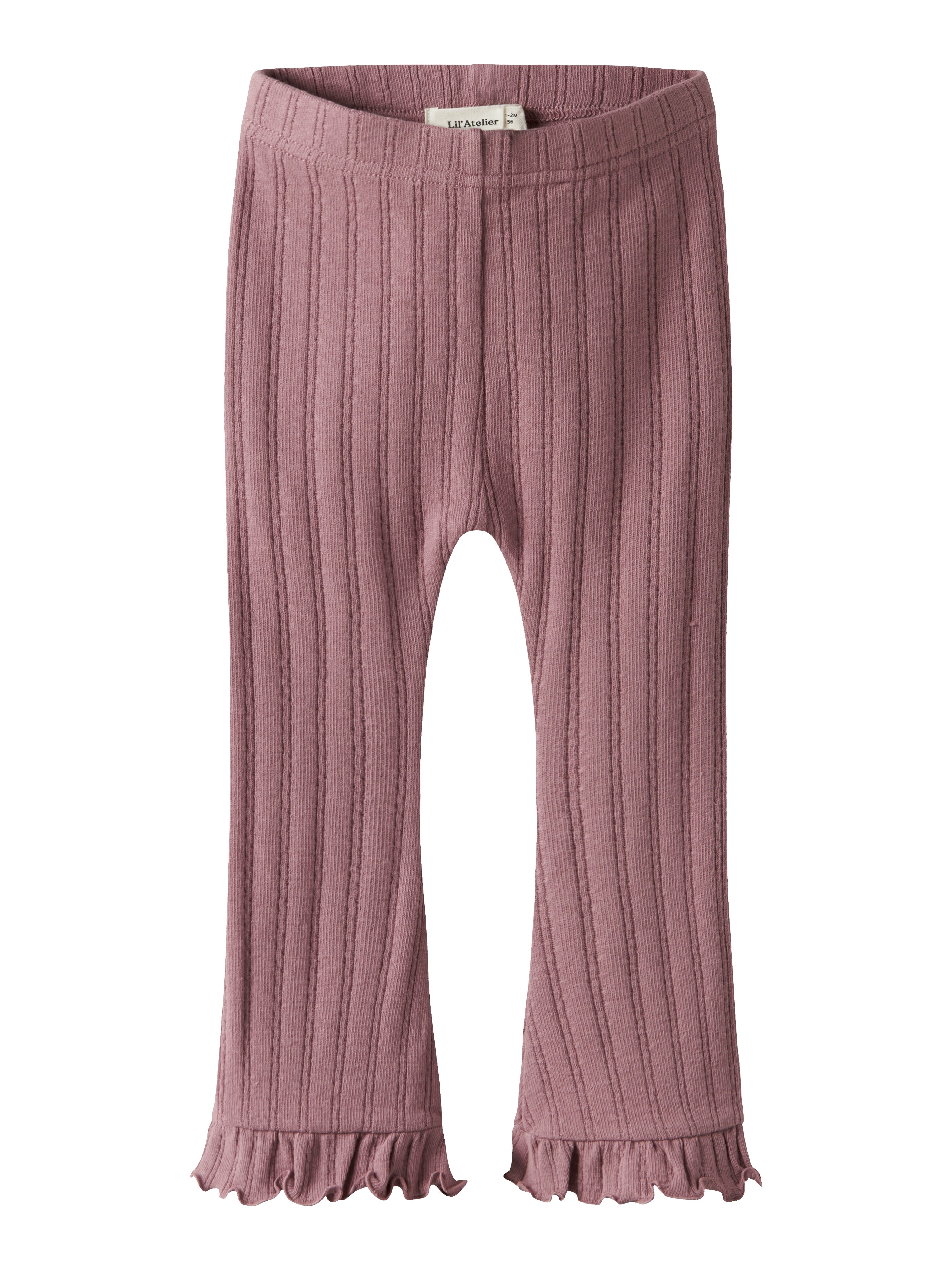 Lil Atelier Rita Bootcut Leggings - Nostalgia Rose Tilbud