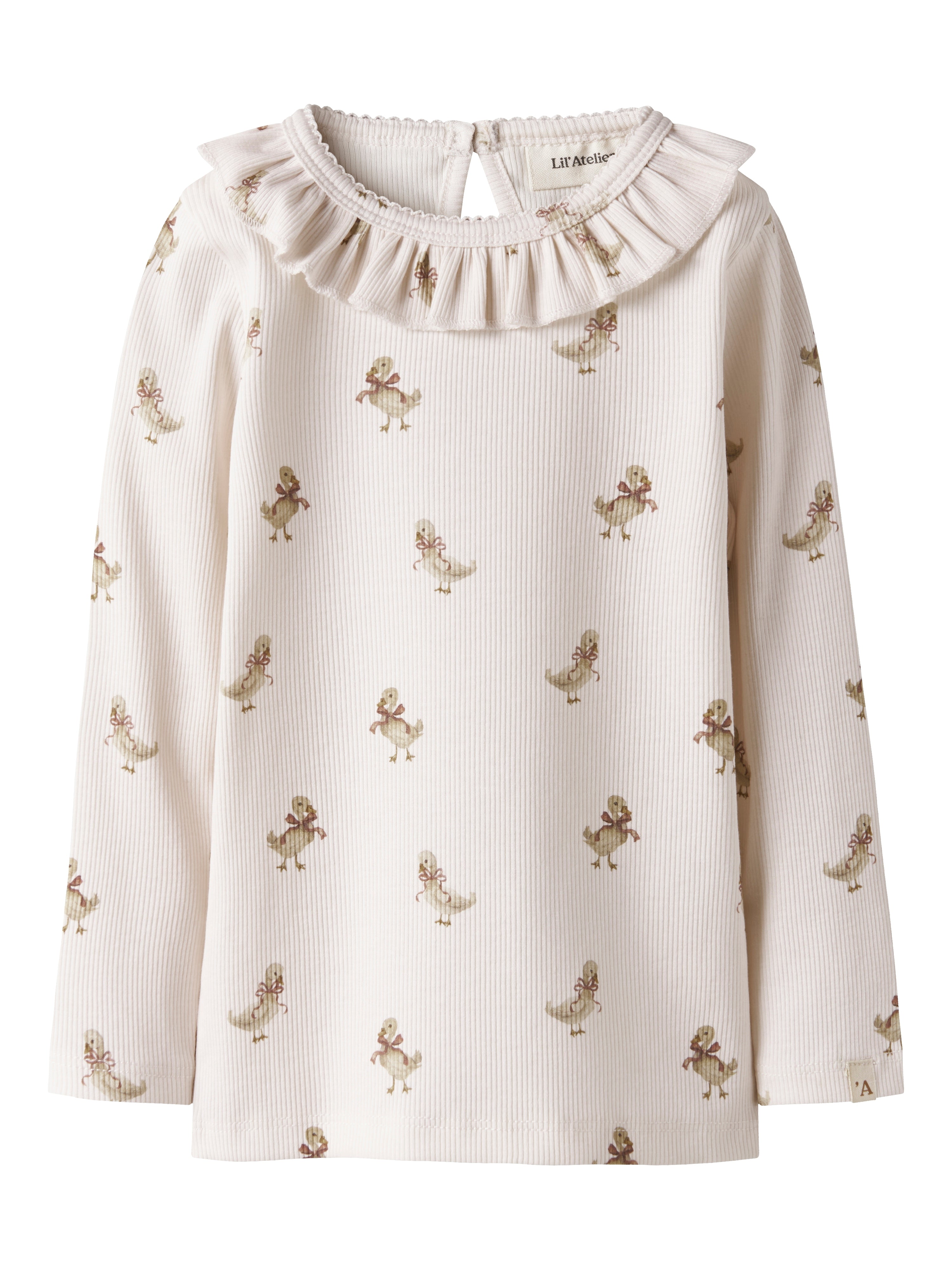 Sød bluse med gæs fra Lil Atelier - Stilfuld og komfortabel