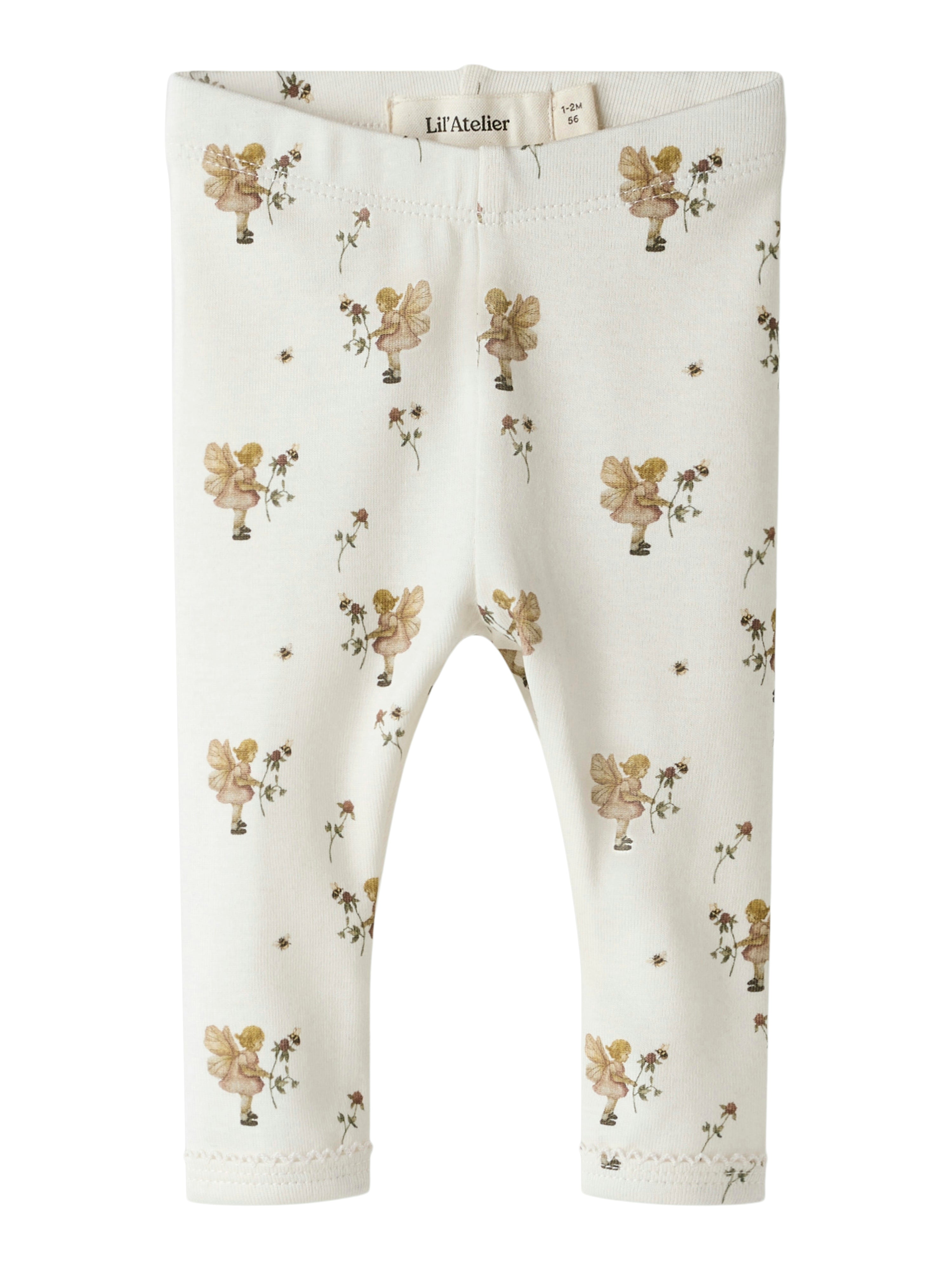 Lil Atelier Layo Leggings - Kokosmælk - Komfortabel Stil