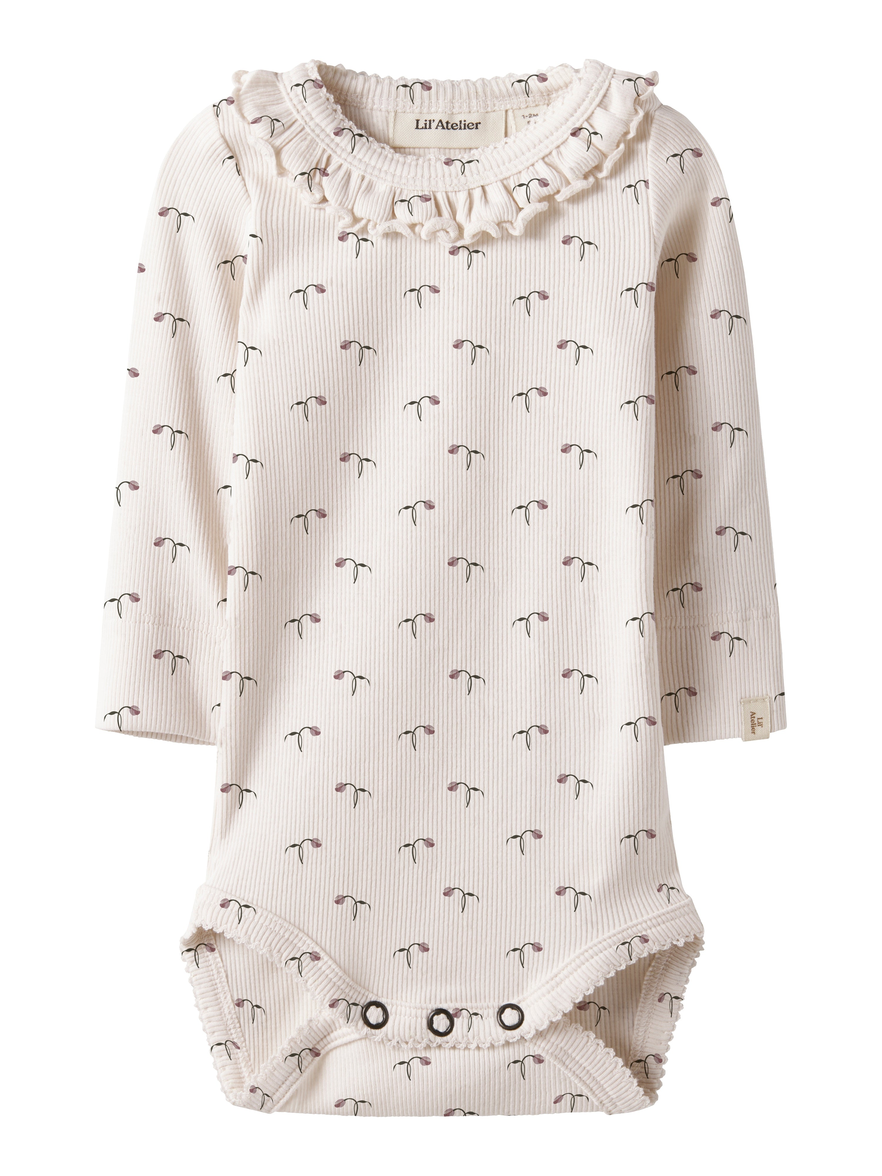 Lil Atelier Gago Kis Slim Body – Almost Mauve Tulip Tilbud