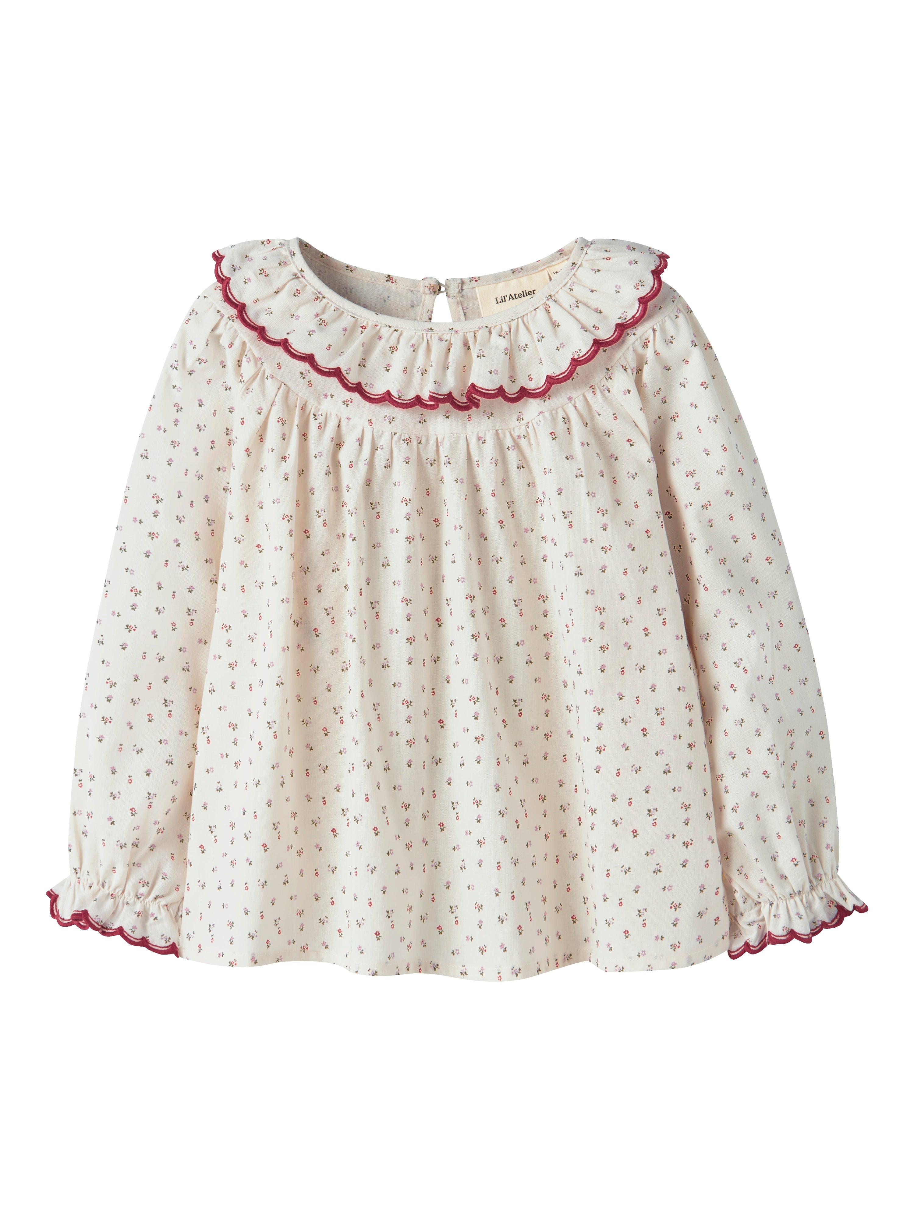 Lil Atelier Rasia Løs Skjorte – Turtledove – Udsalg!