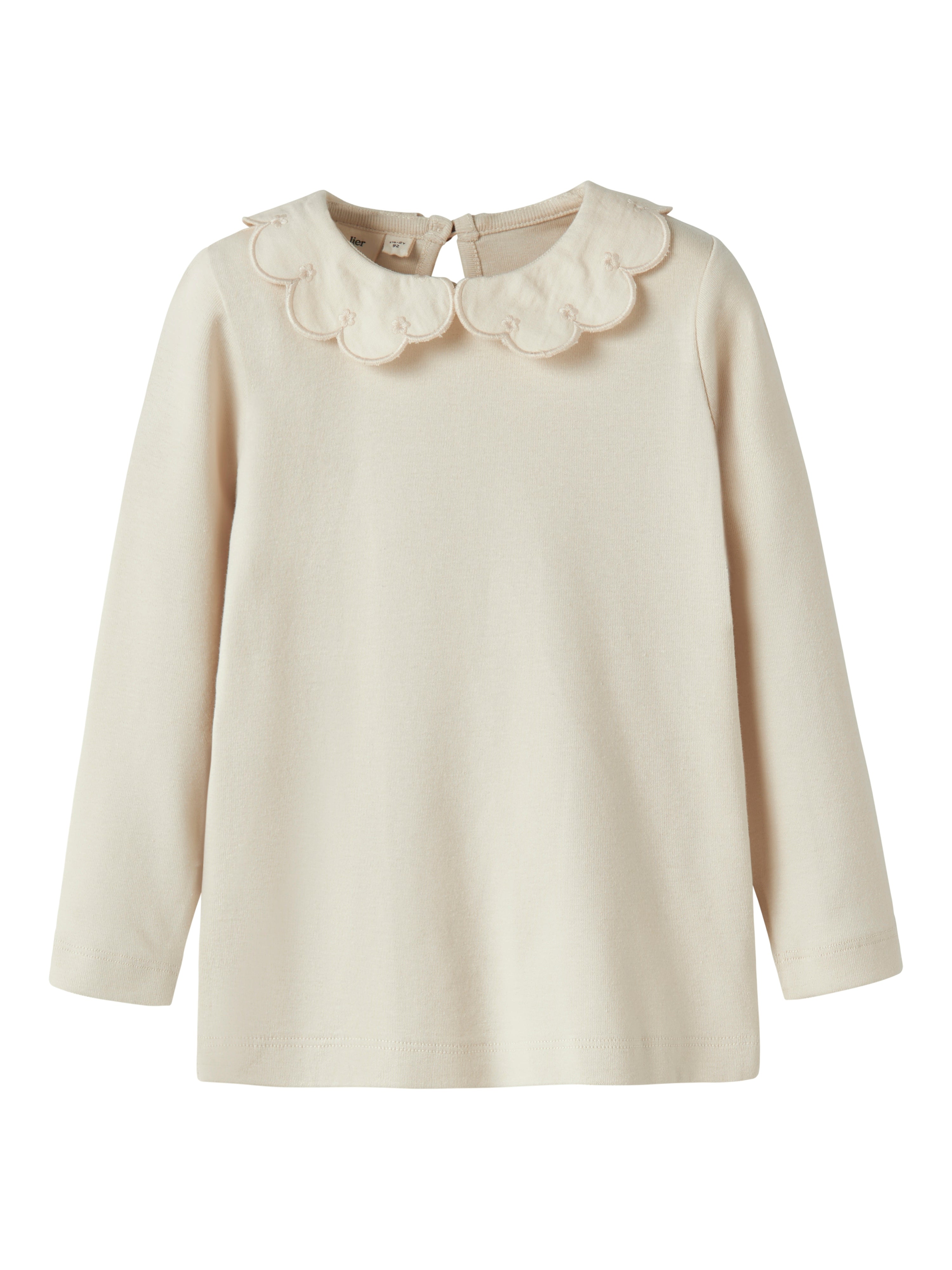 Lil Atelier Fundo Slim Top - Turtledove - Elegant Design