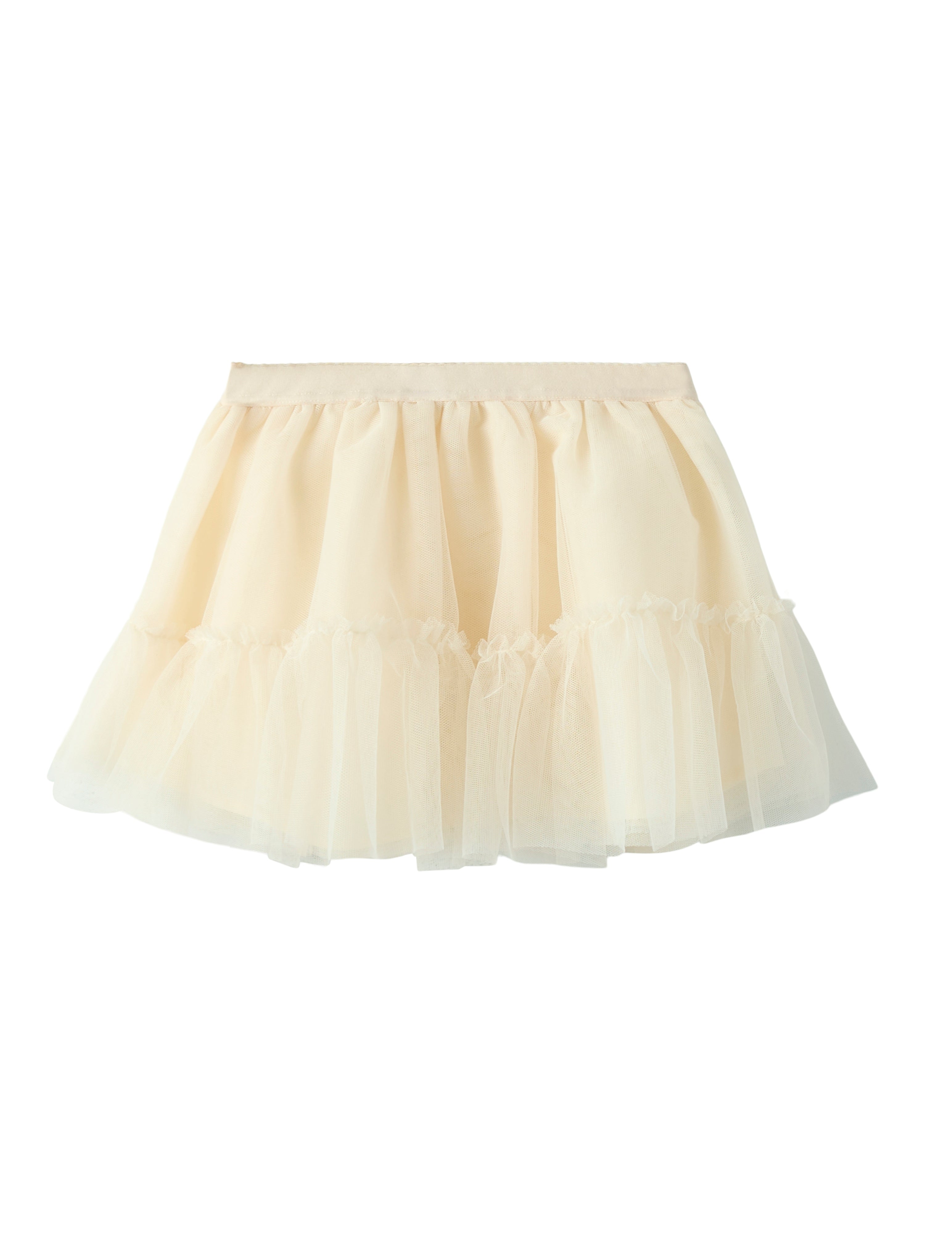 Lil Atelier Sarina Tulle Nederdel – Pistachio Shell