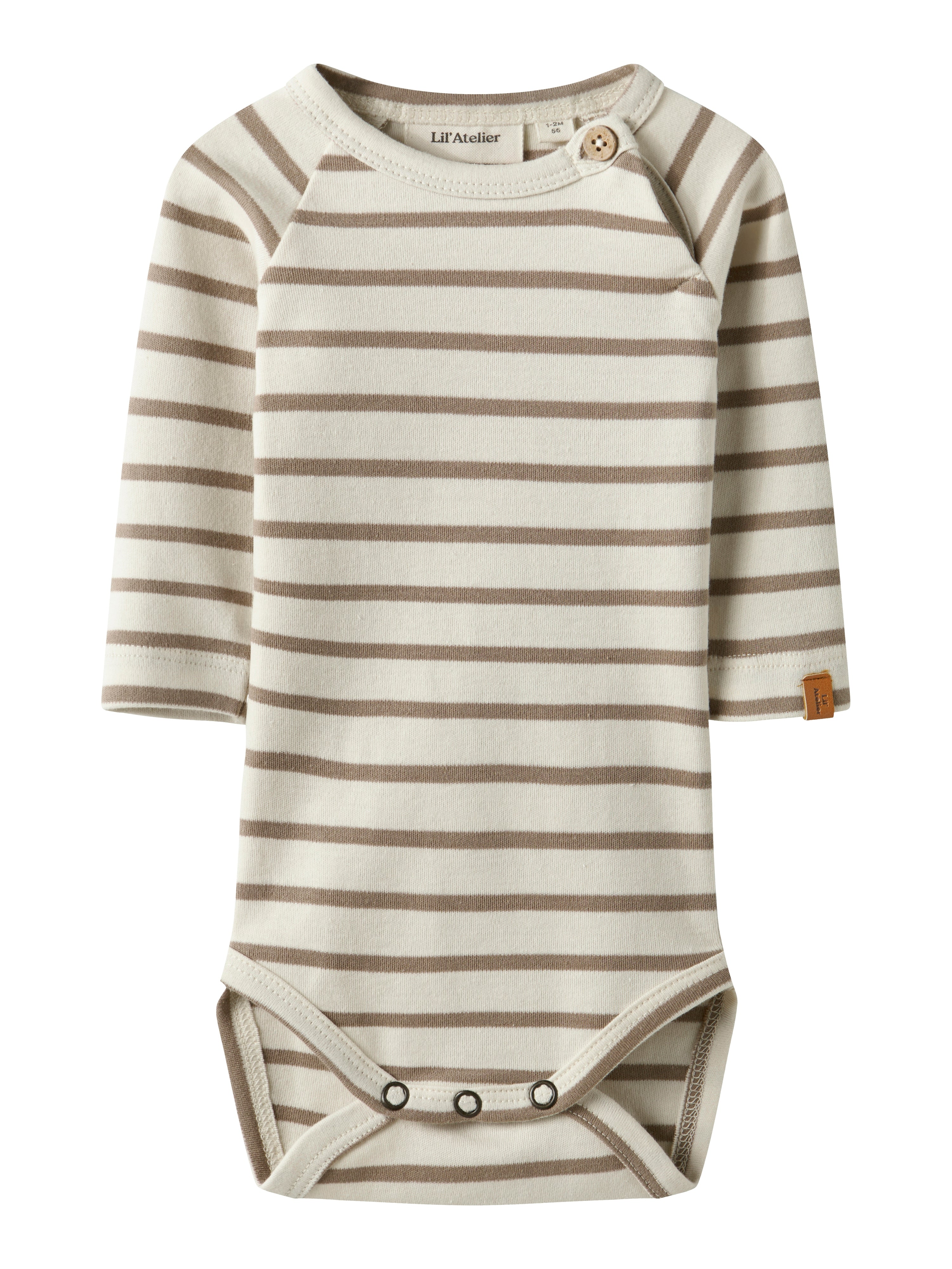 Lil Atelier Limia Body – Turtledove Sepia Tint til Børn