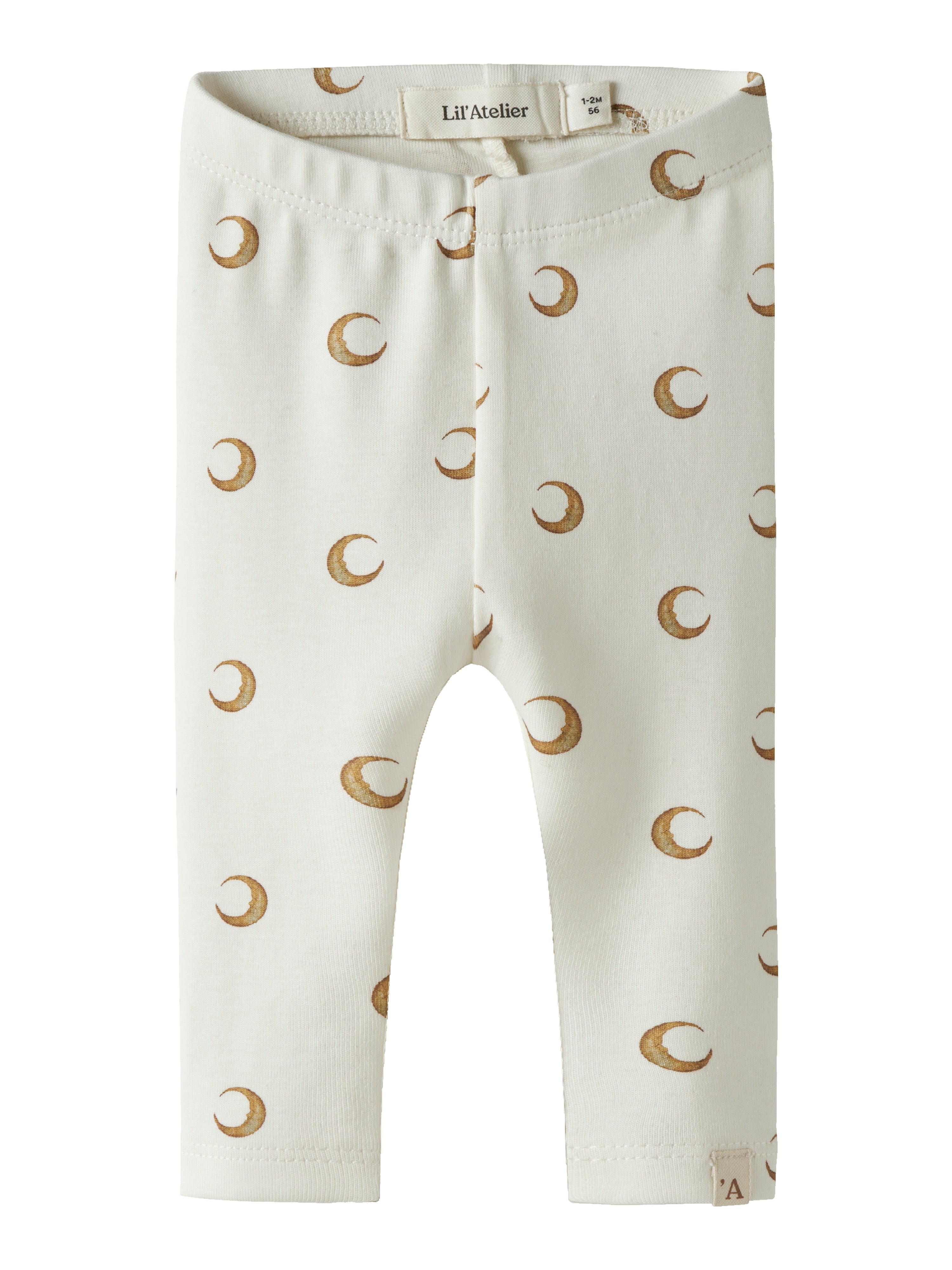 Lil Atelier Layo Kim Leggings - Kokosmælk Måne 56 Cm