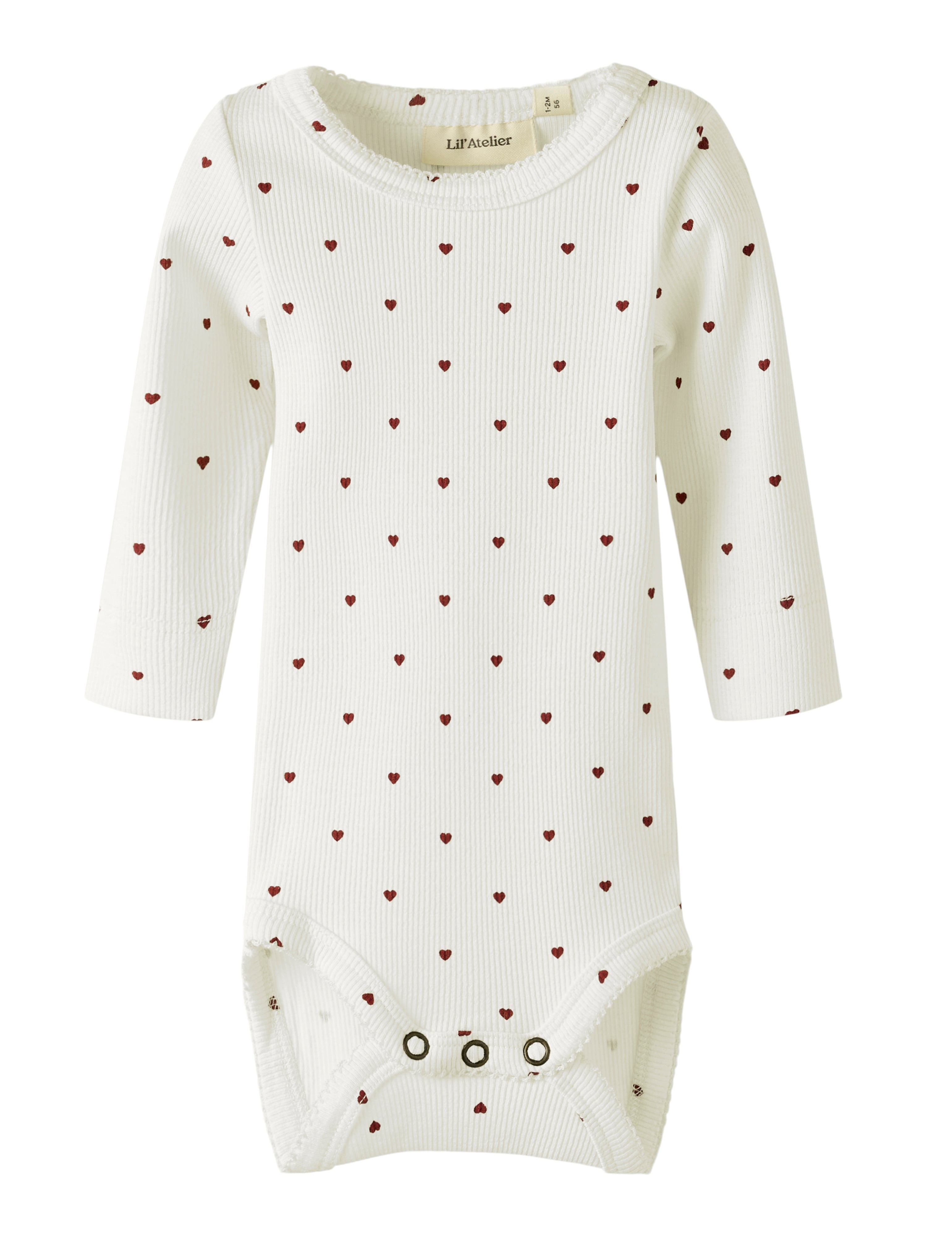 Lil Atelier Gago Slim Body – Kokosmælk Hjerte til Børn