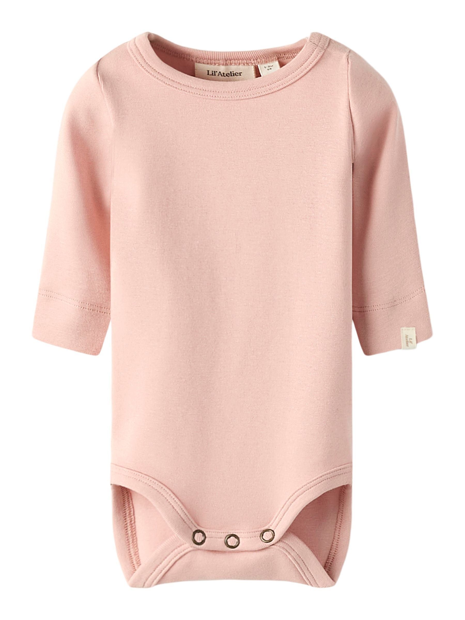Lil Atelier Gayo Slim Body - Misty Rose - Økologisk Kvalitet
