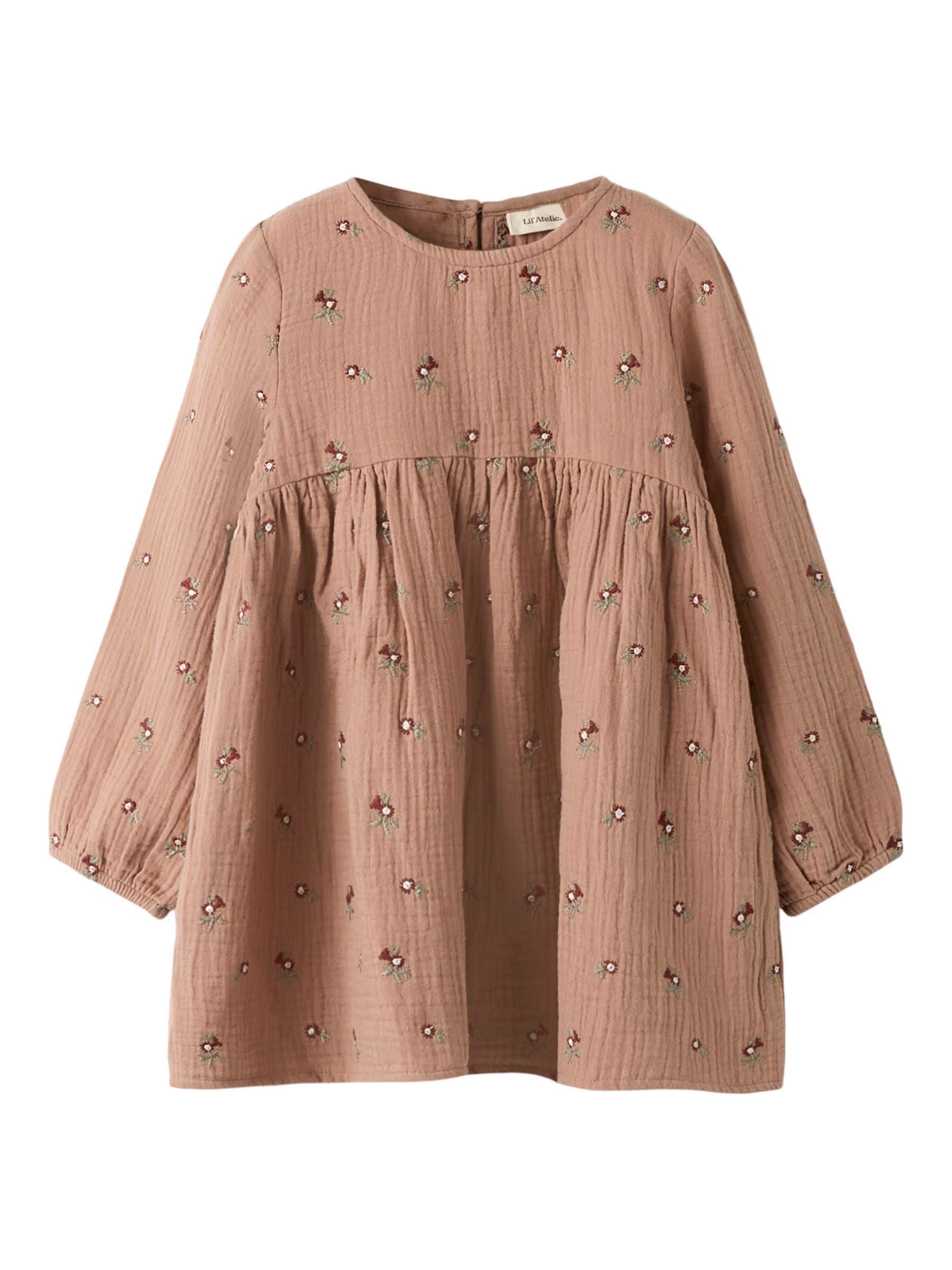 Lil Atelier Tamina Loose Dress - Roebuck -   Cm