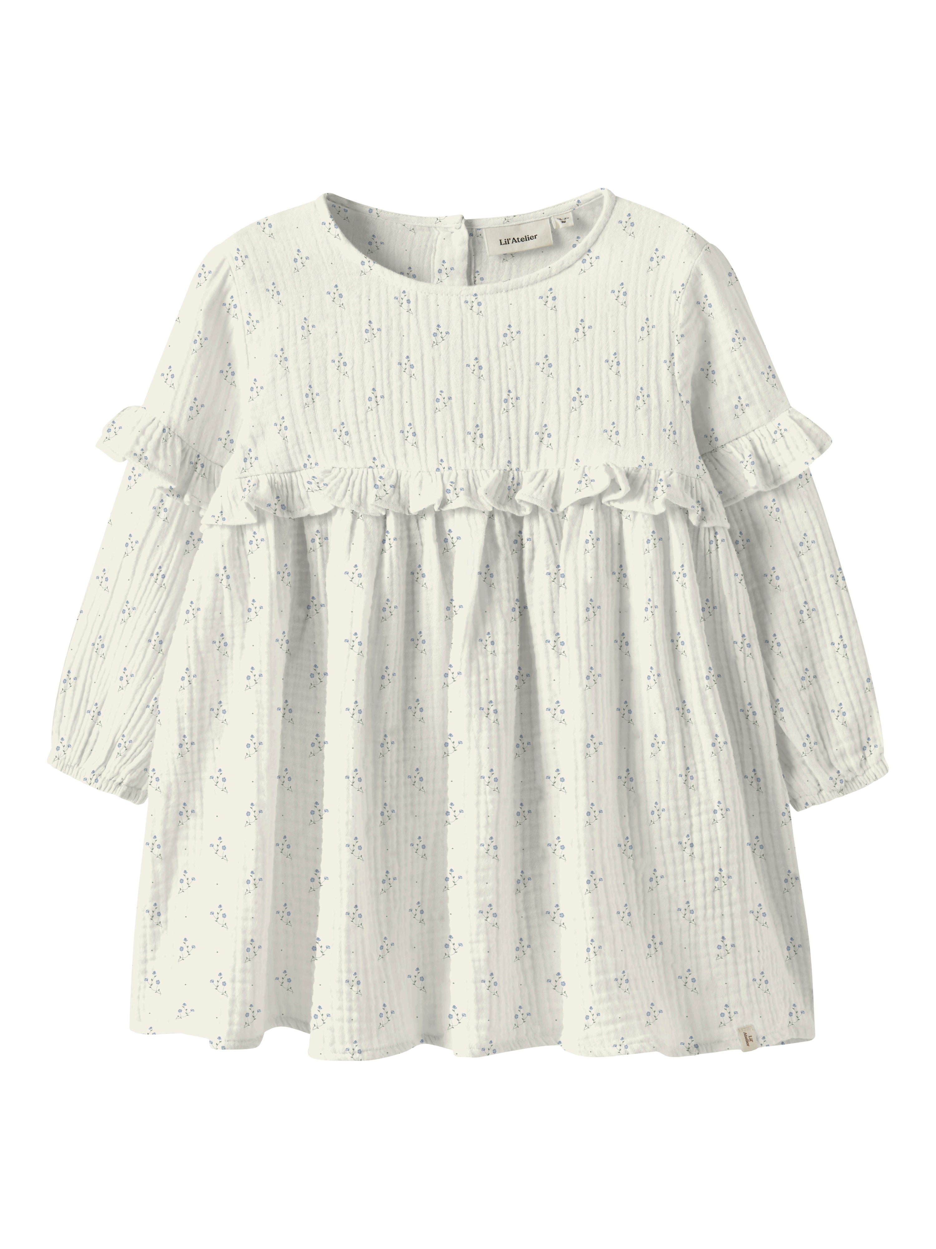 Lil Atelier Balia Loose Dress - Coconut Milk -   Cm