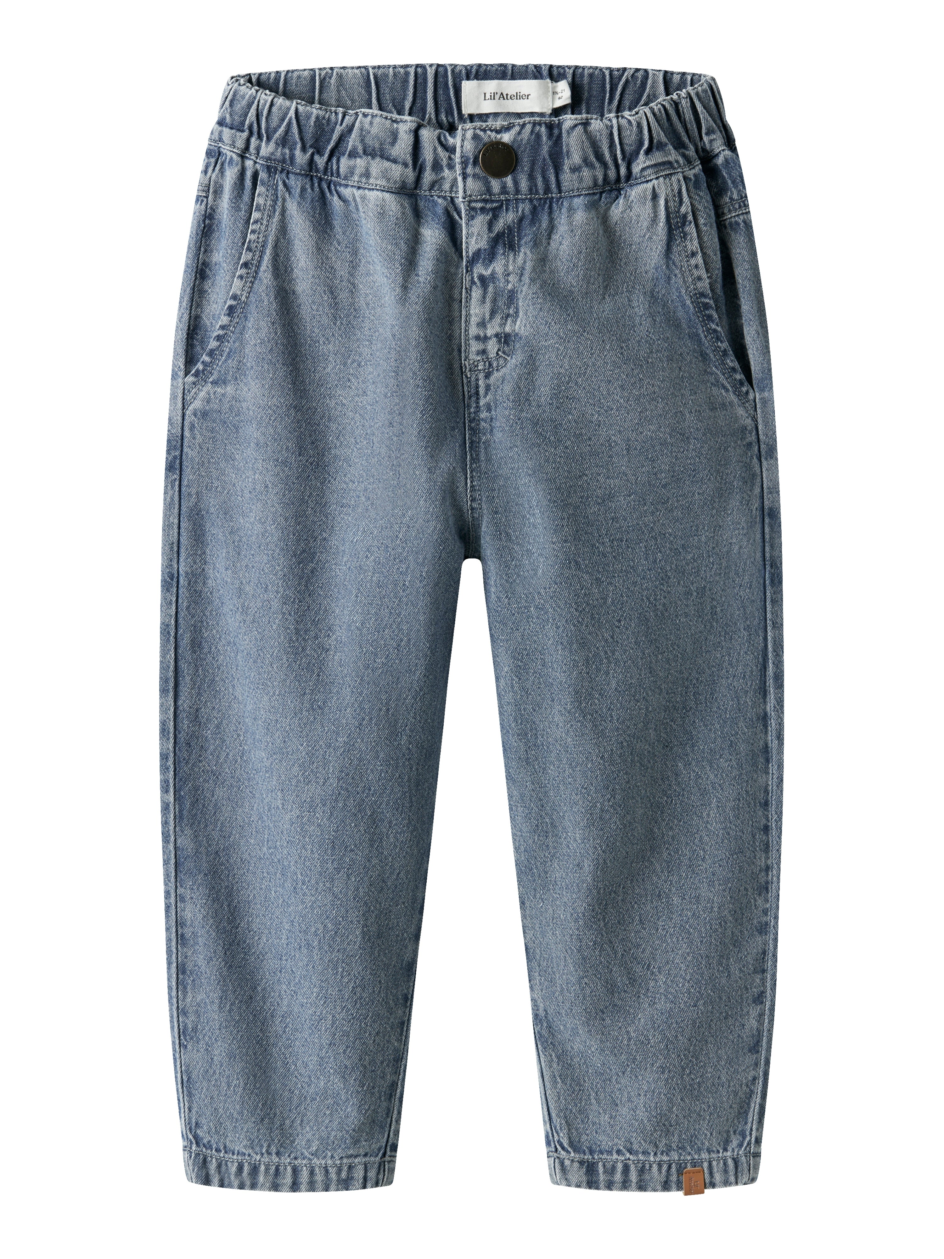 Lil Atelier Taya Loose Jeans - Medium Blå Denim Tilbud