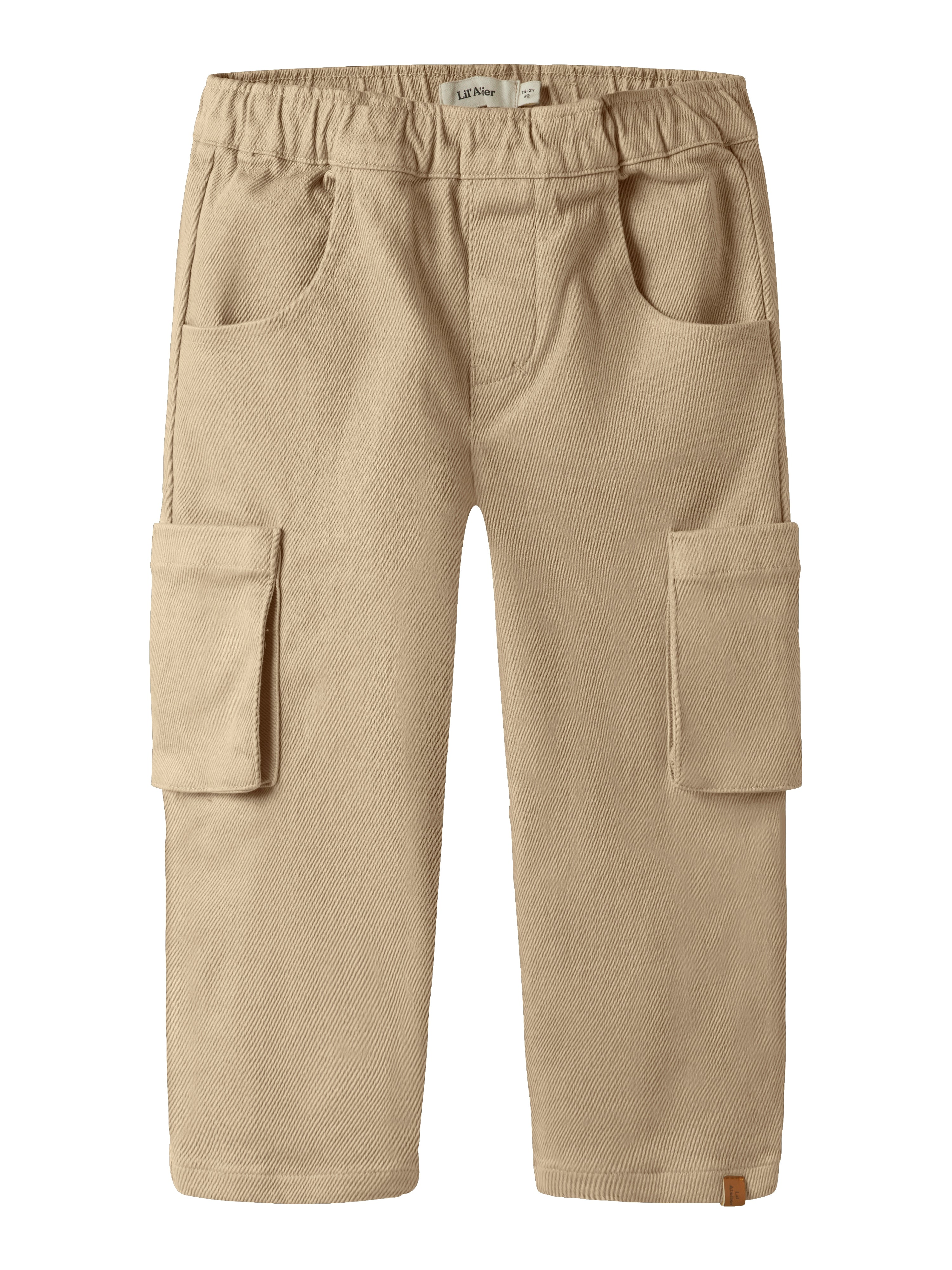 Lil Atelier Taru Løse Twill Bukser – Irish Cream Tilbud!