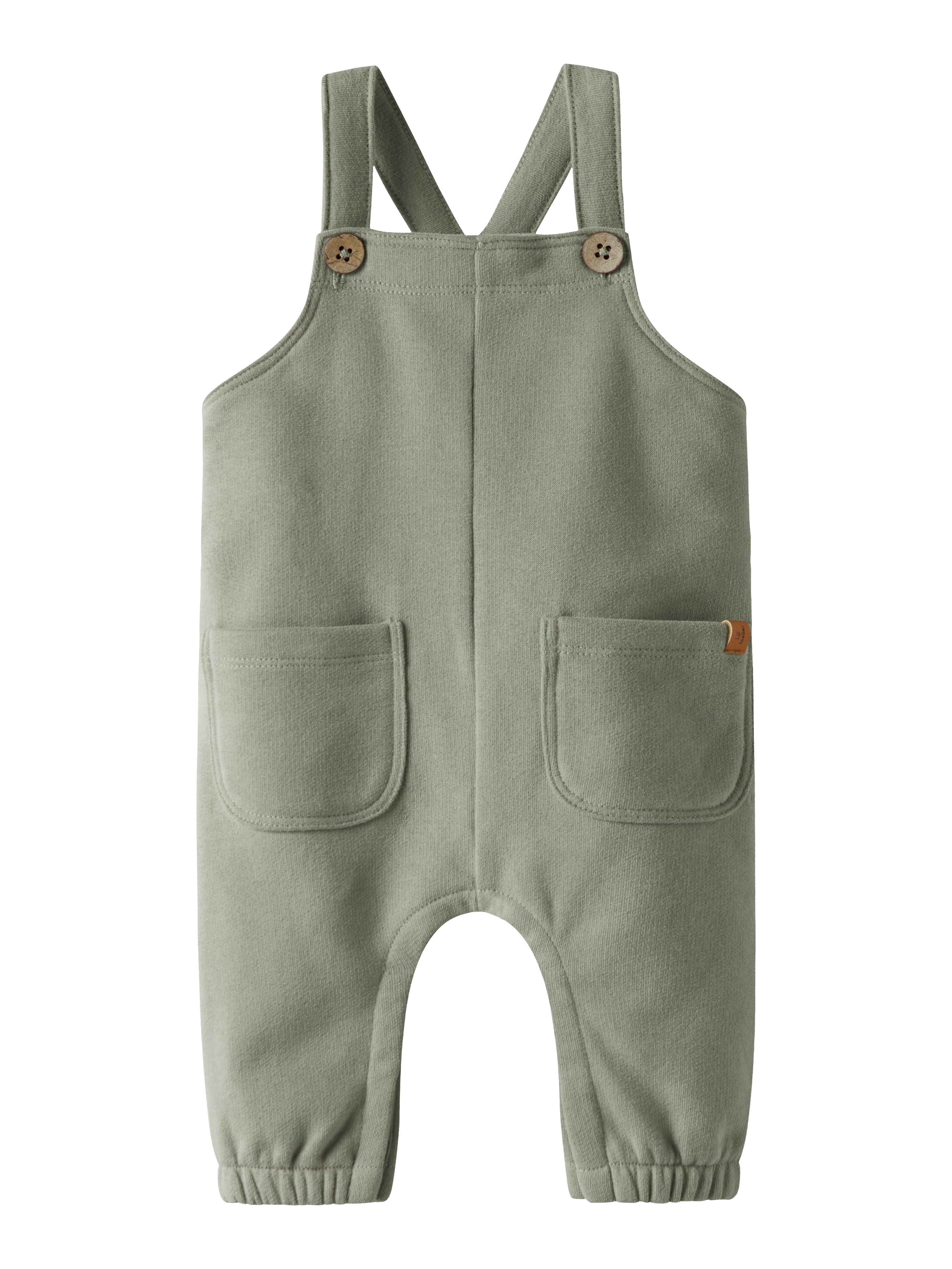 Lil Atelier Ilondon Ruk Sweat Overall - Seagrass -   Cm