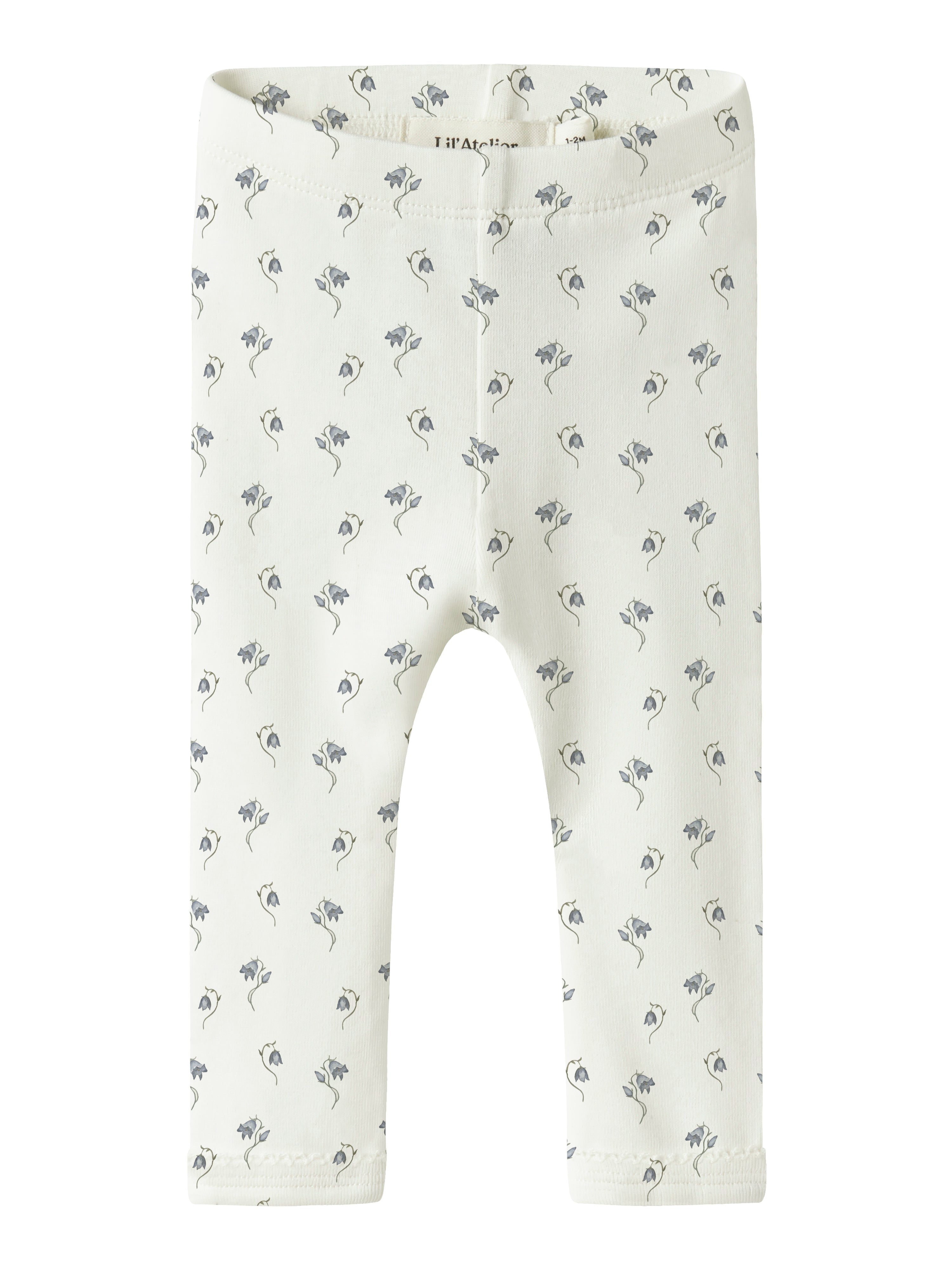 Lil Atelier Gayo Sag Slim Leggings - Blomsterprint til Børn