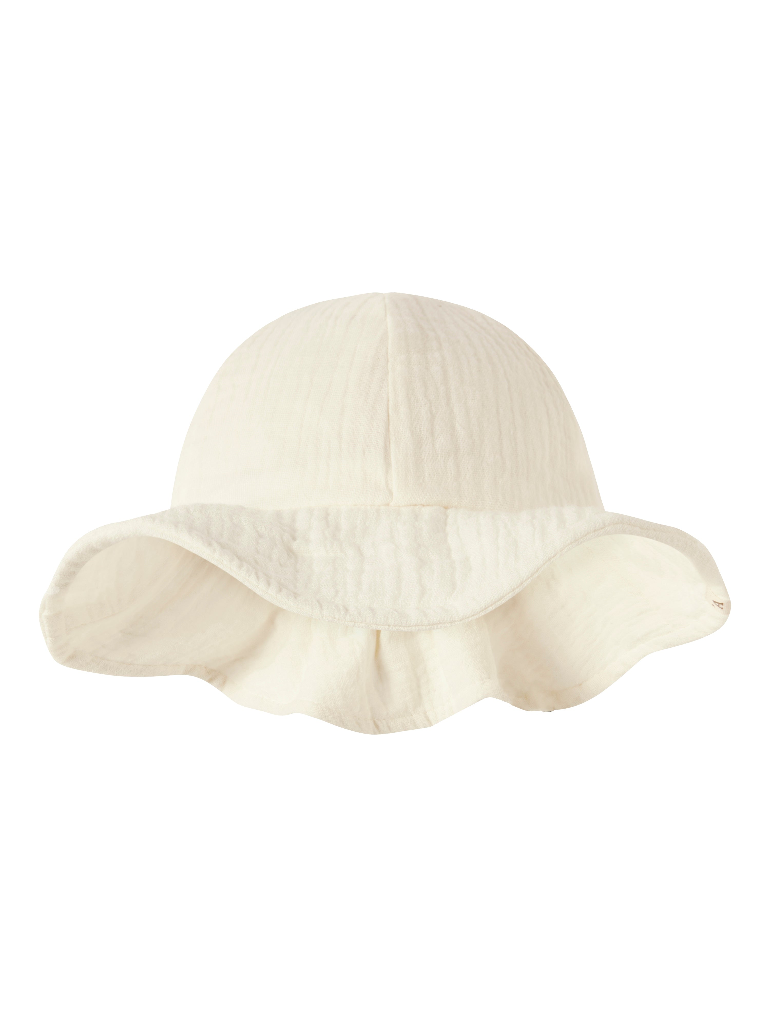 Lil Atelier Folly Hat - Coconut Milk -