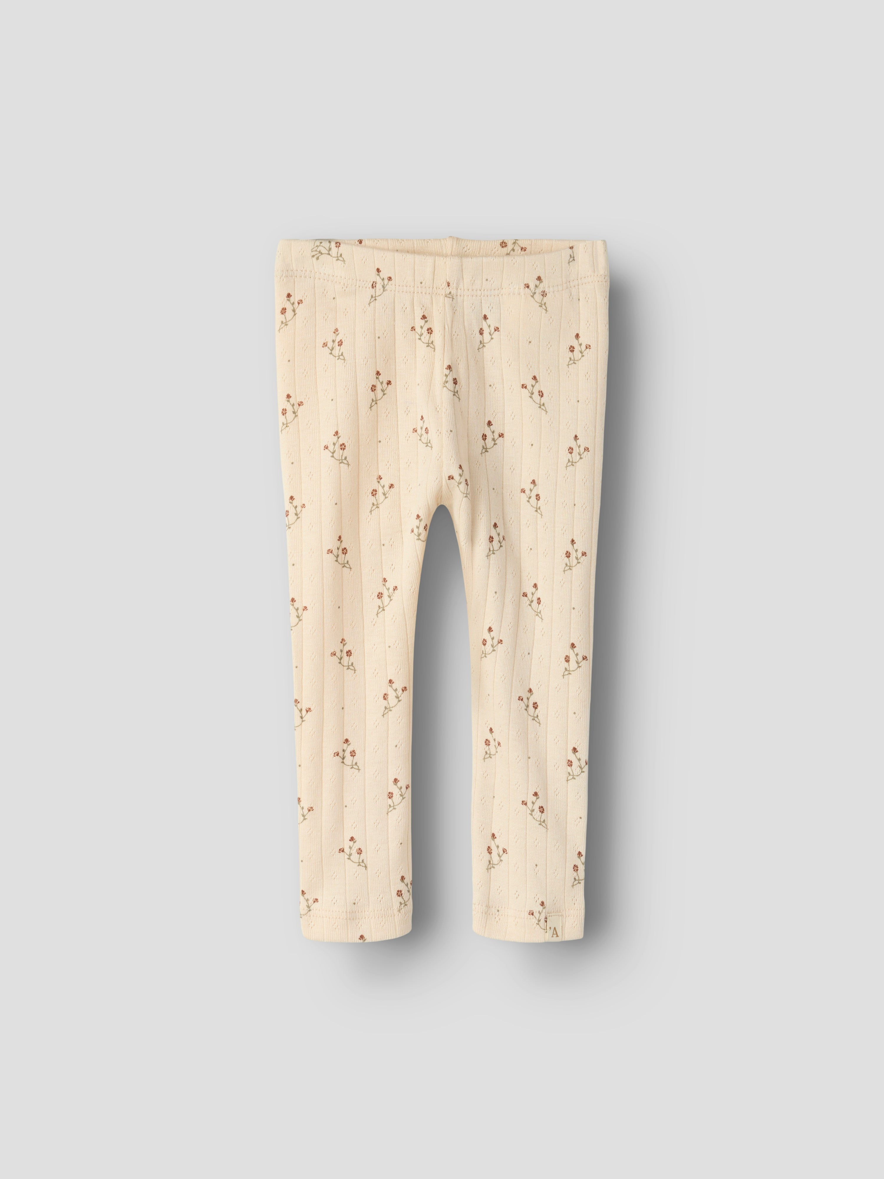 Lil Atelier Rachello Ria Slim Leggings - Novelle Peach Flower -   Cm