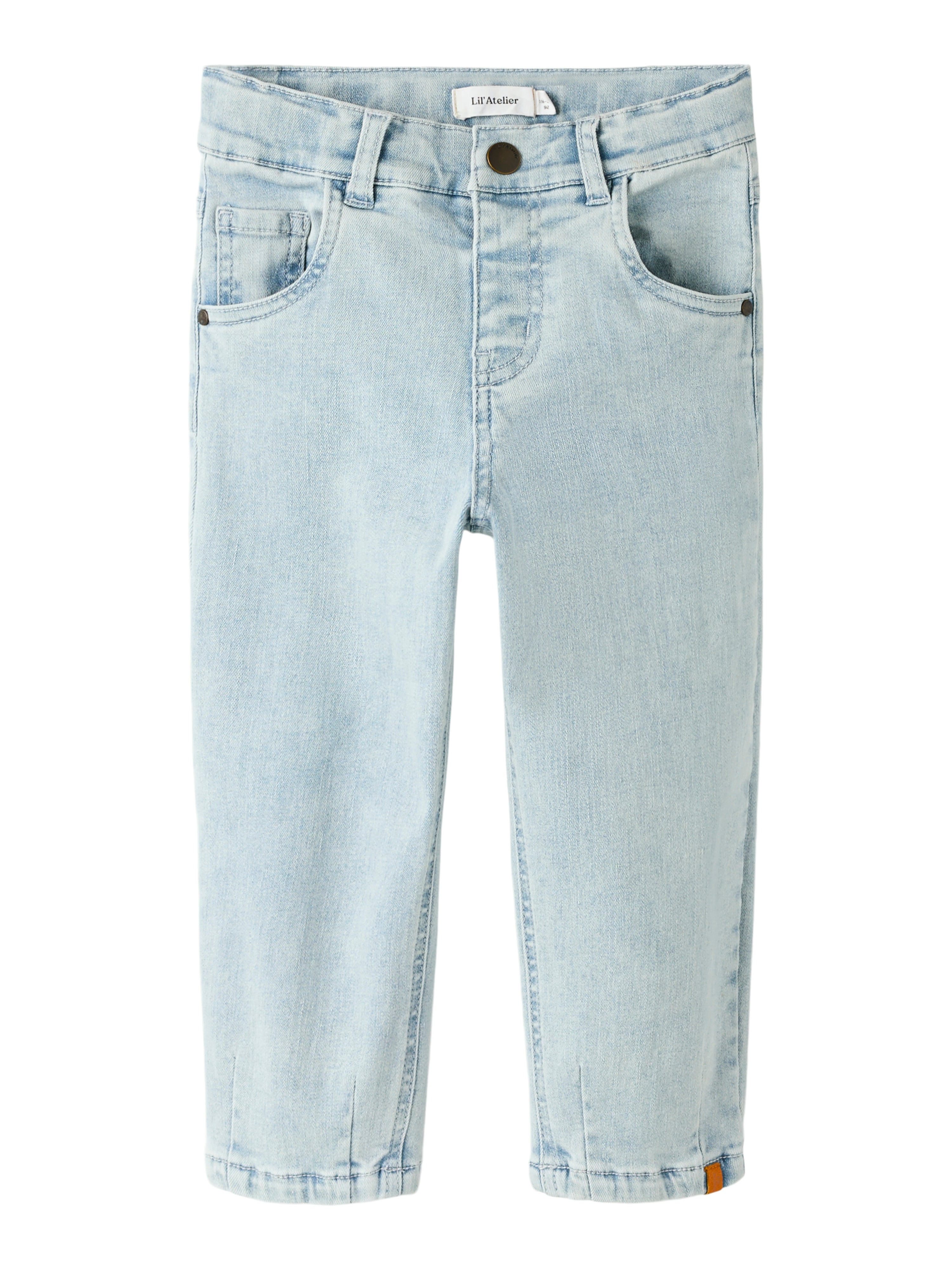 Lil Atelier Frances Loose Jeans - Light Blue Denim -   Cm