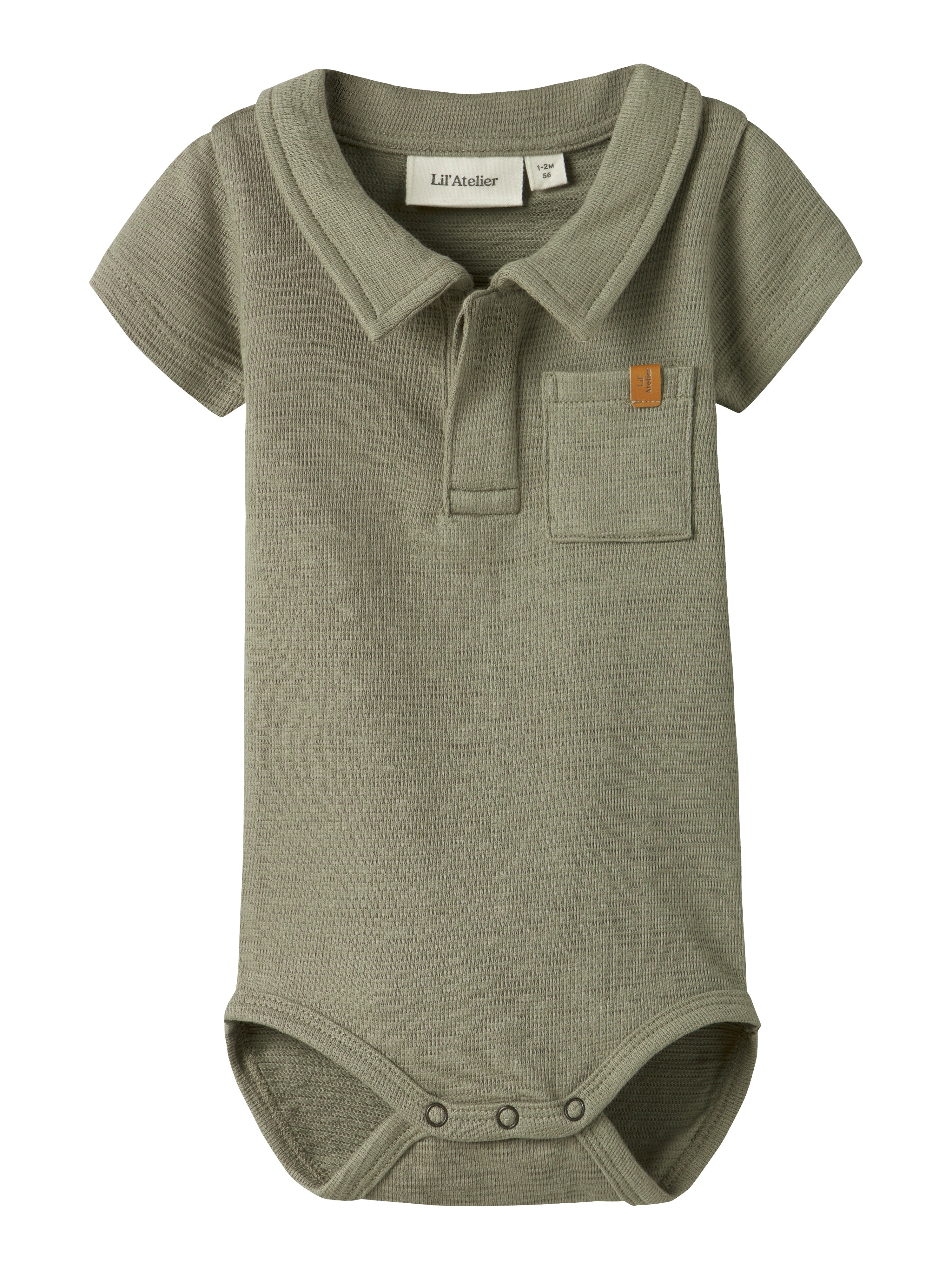 Lil Atelier Falk Ss Body - Overland Trek -   Cm