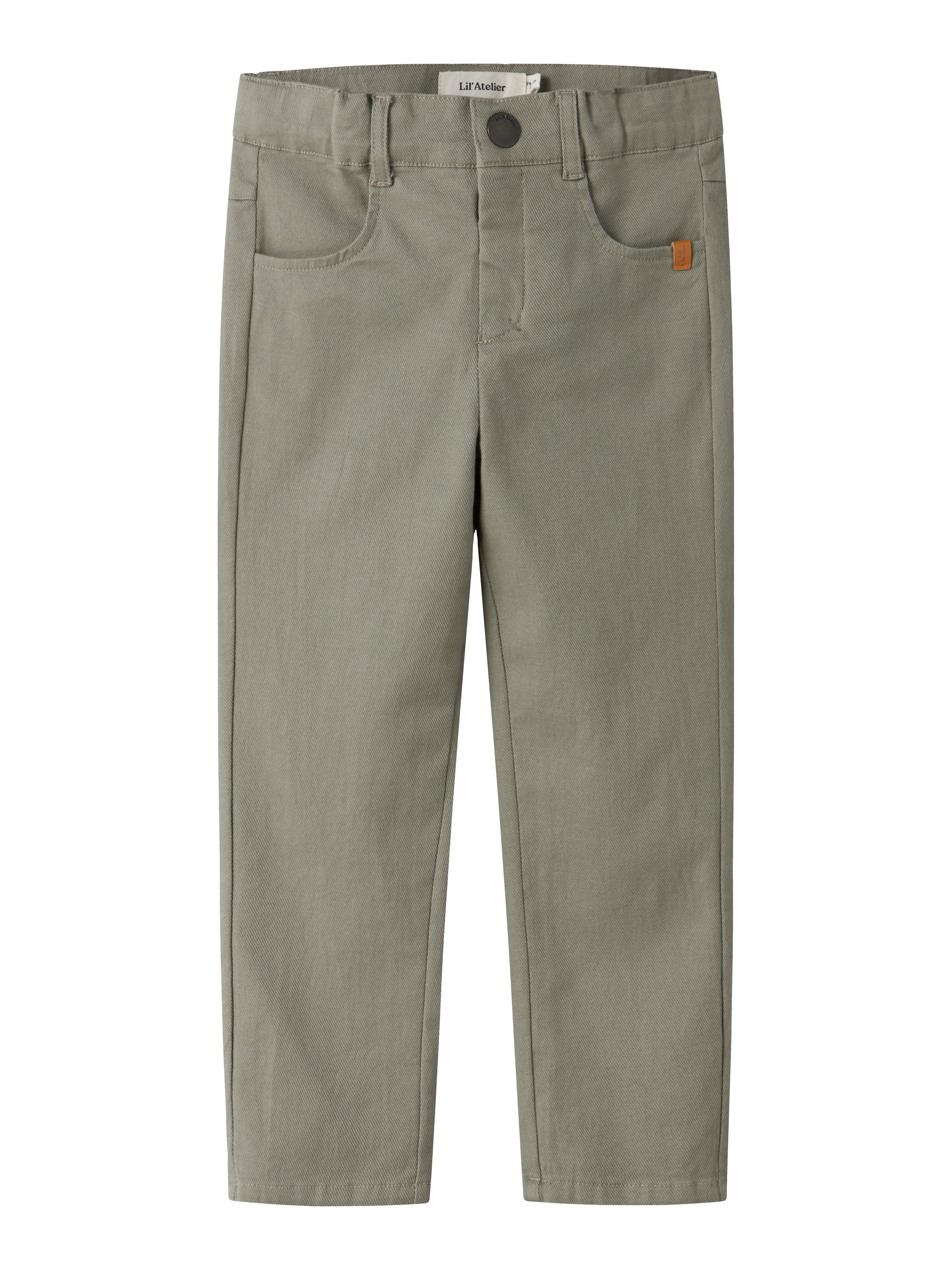 Lil Atelier Doreen Twill Pants - Overland Trek -   Cm