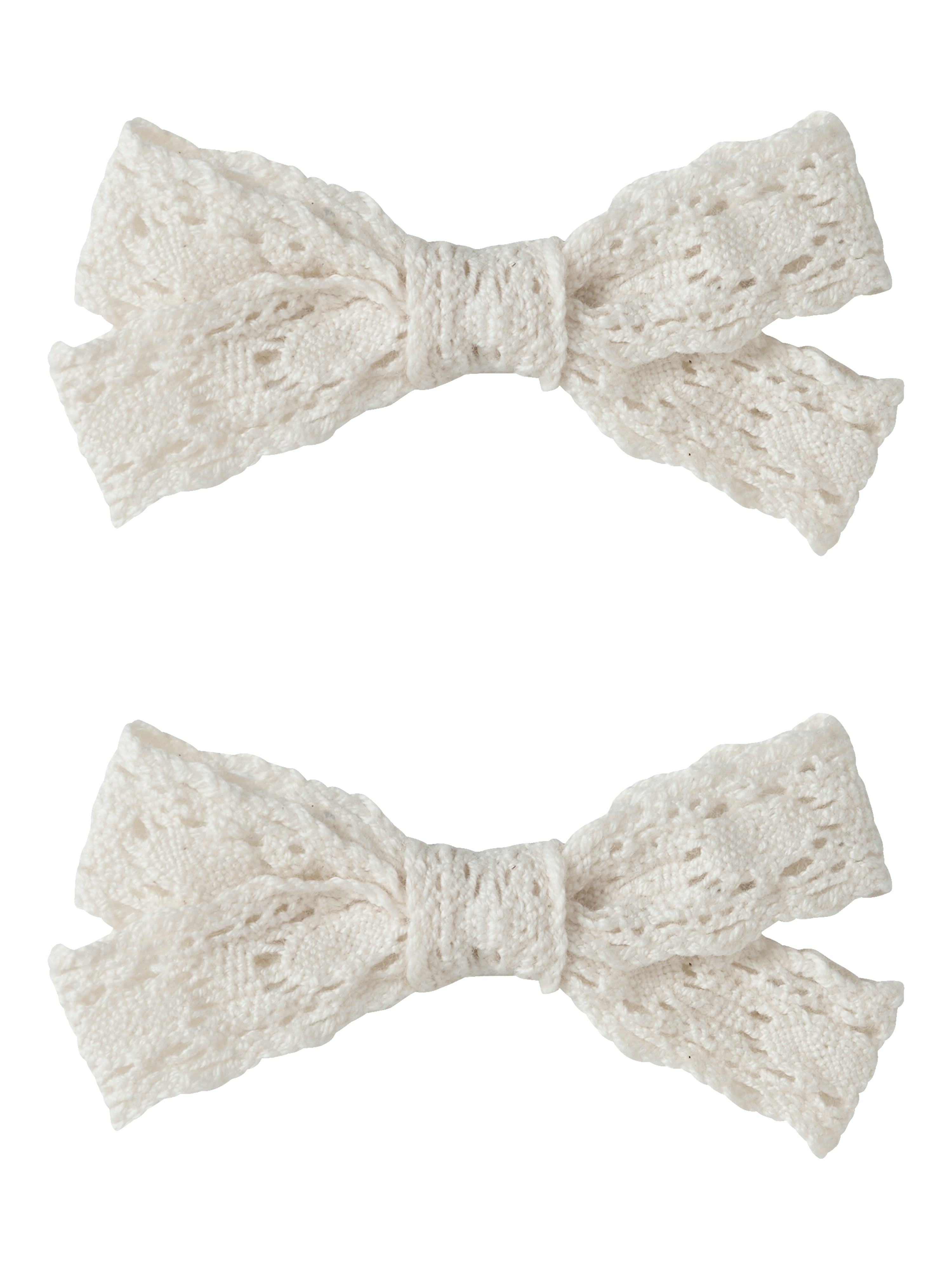 Lil Atelier Lola   Pak Hårsclips - Coconut Milk