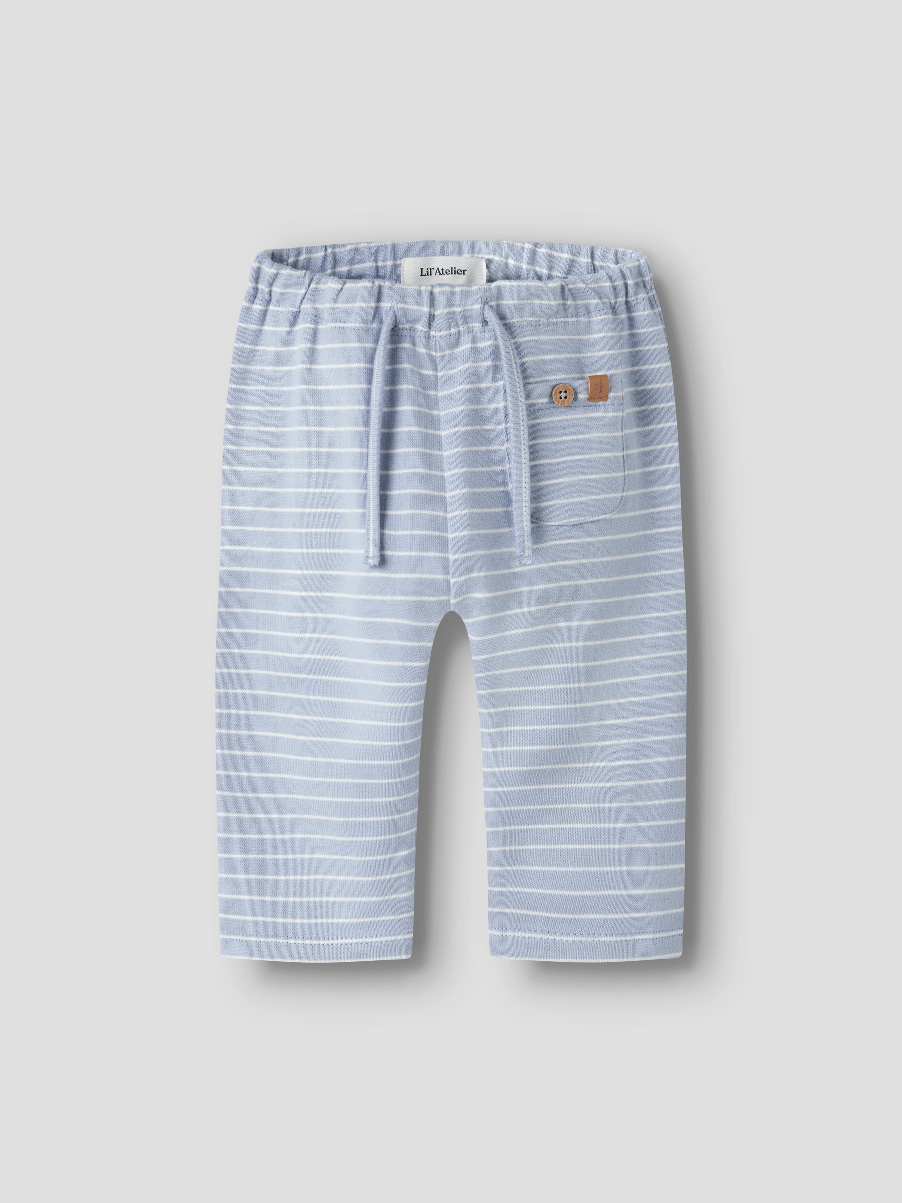 Lil Atelier Baja Loose Pants - Zen Blue -   Cm