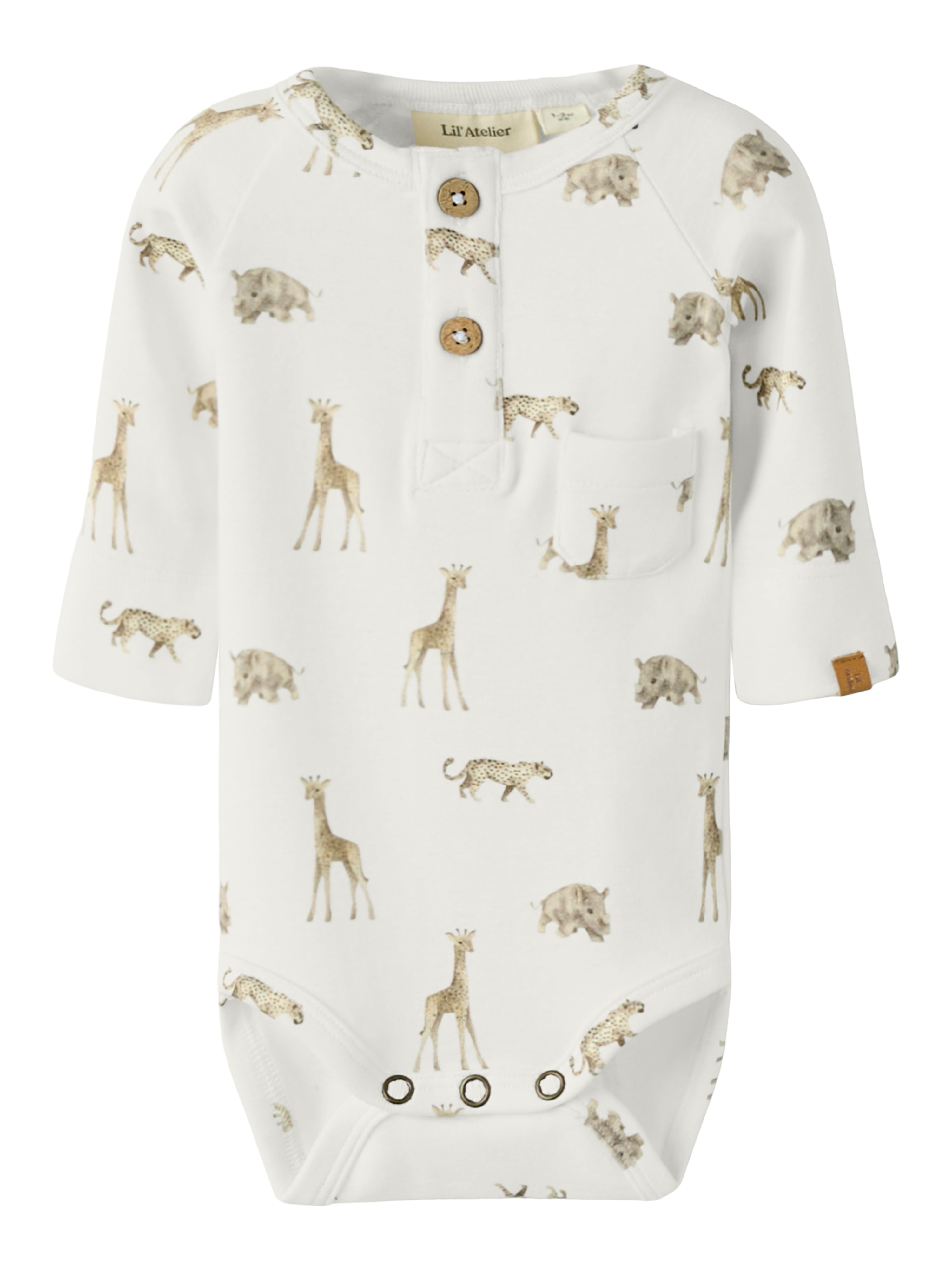 Lil Atelier Gayo Slim Body - Kokosmælk - Udsalg!