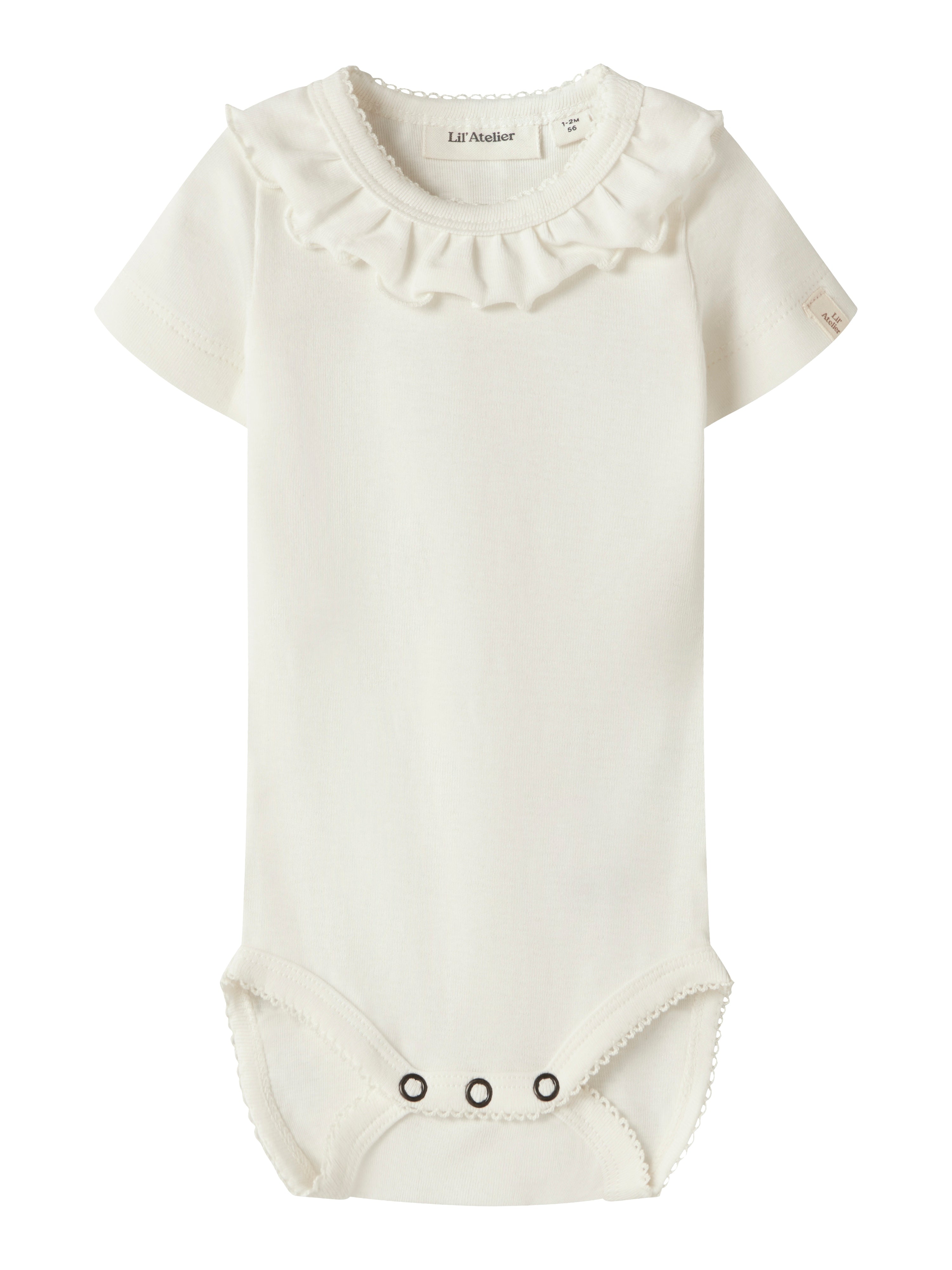 Lil Atelier Gayo - Koe Ss Slim Body - Coconut Milk -   Cm