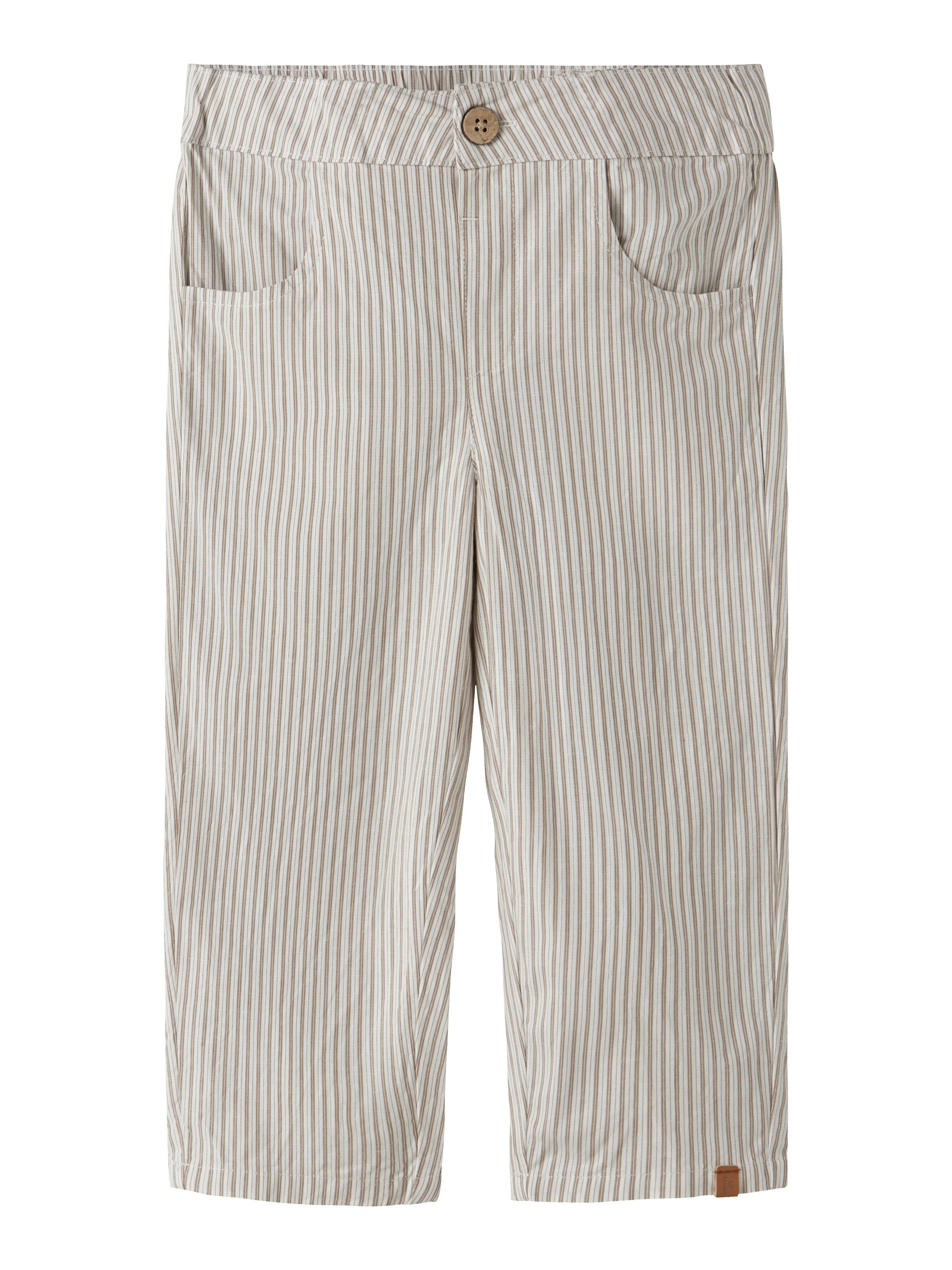 Lil Atelier Helo - Loose Pants - Coconut Milk -   Cm