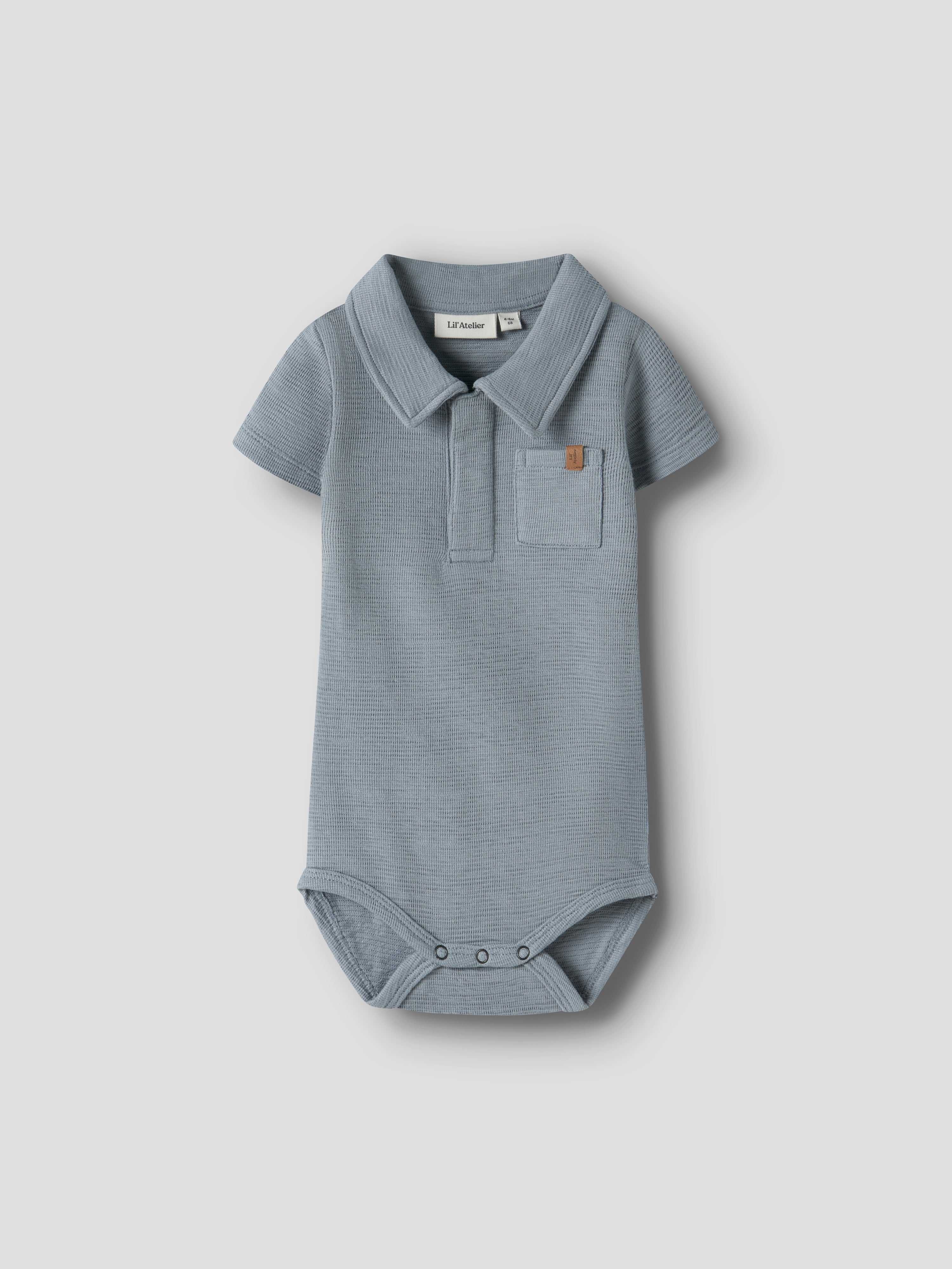 Lil Atelier Falk Ss Body - Tradewinds -   Cm