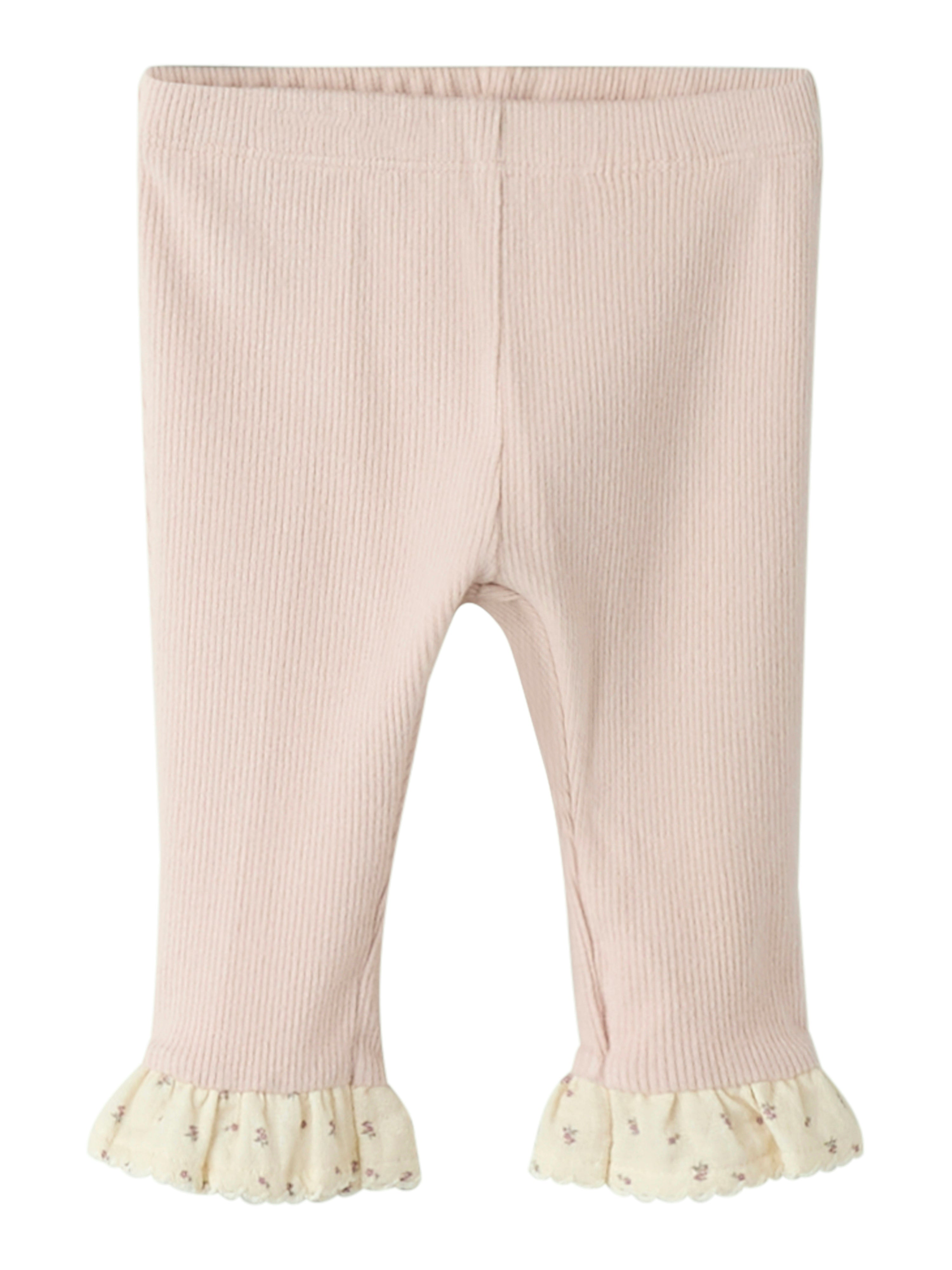 Lil Atelier Trine Slim Leggings - Peach Whip -   Cm